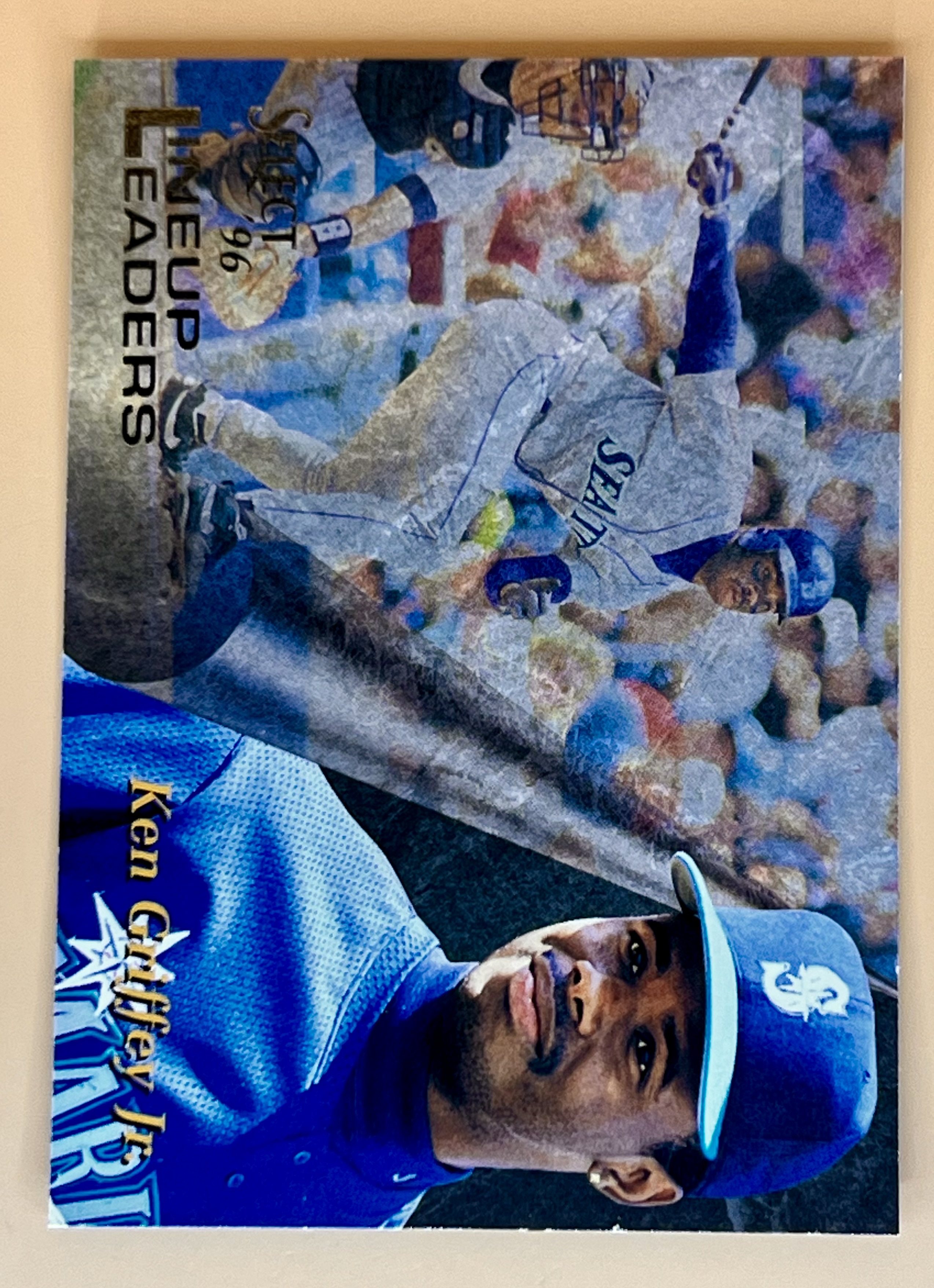 1996 Pinnacle Select Ken Griffey JR #151 Lineup Leaders