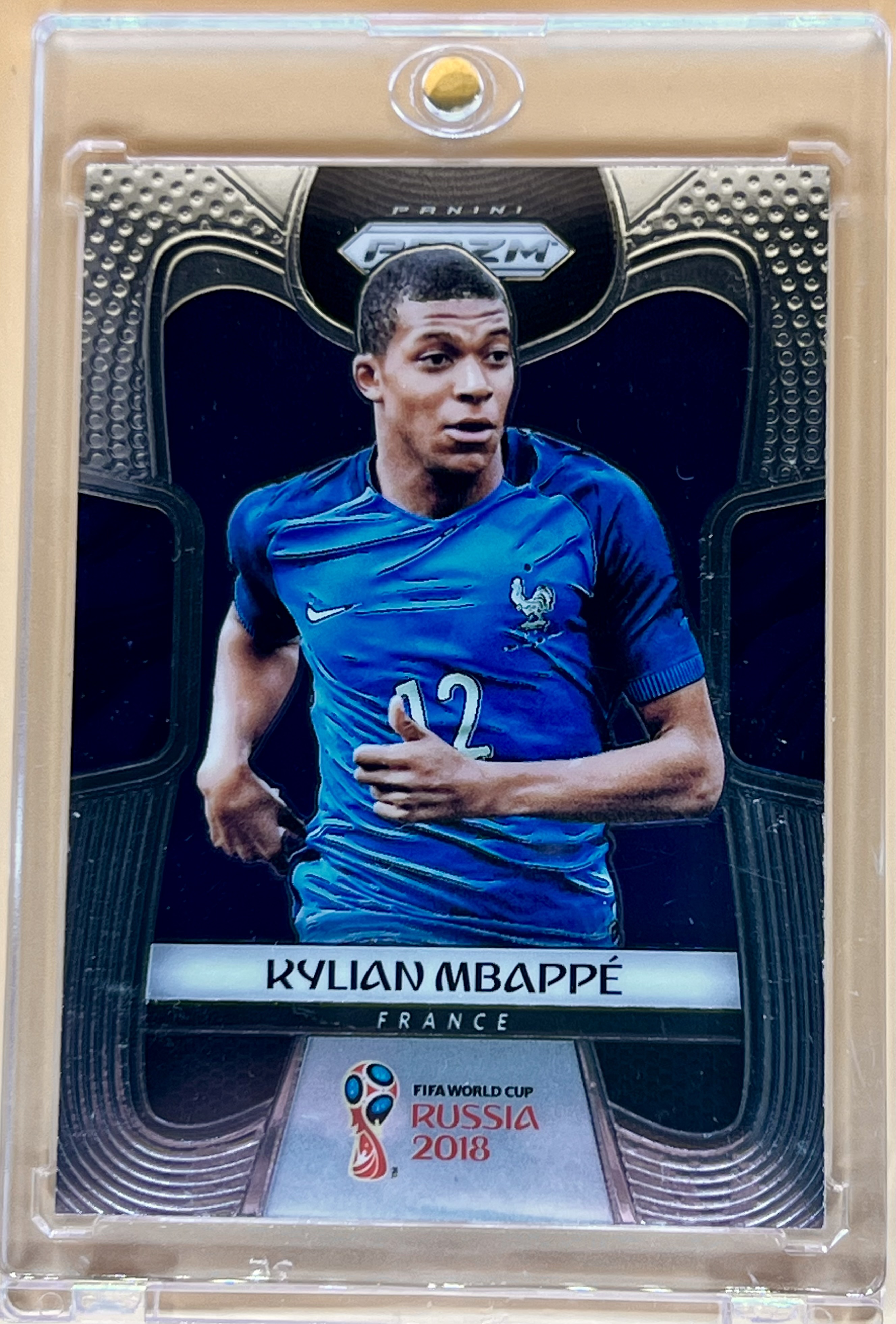 2018 Prizm World Cup Kylian Mbappe’ #80 Russia RC Rookie