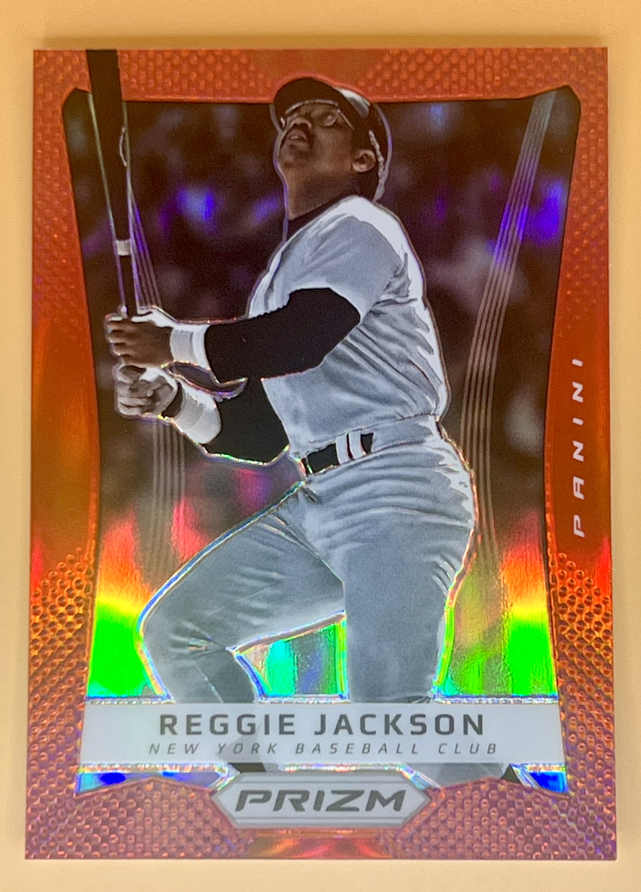 2012 Prizm Baseball Reggie Jackson #146 Red Prizm SP
