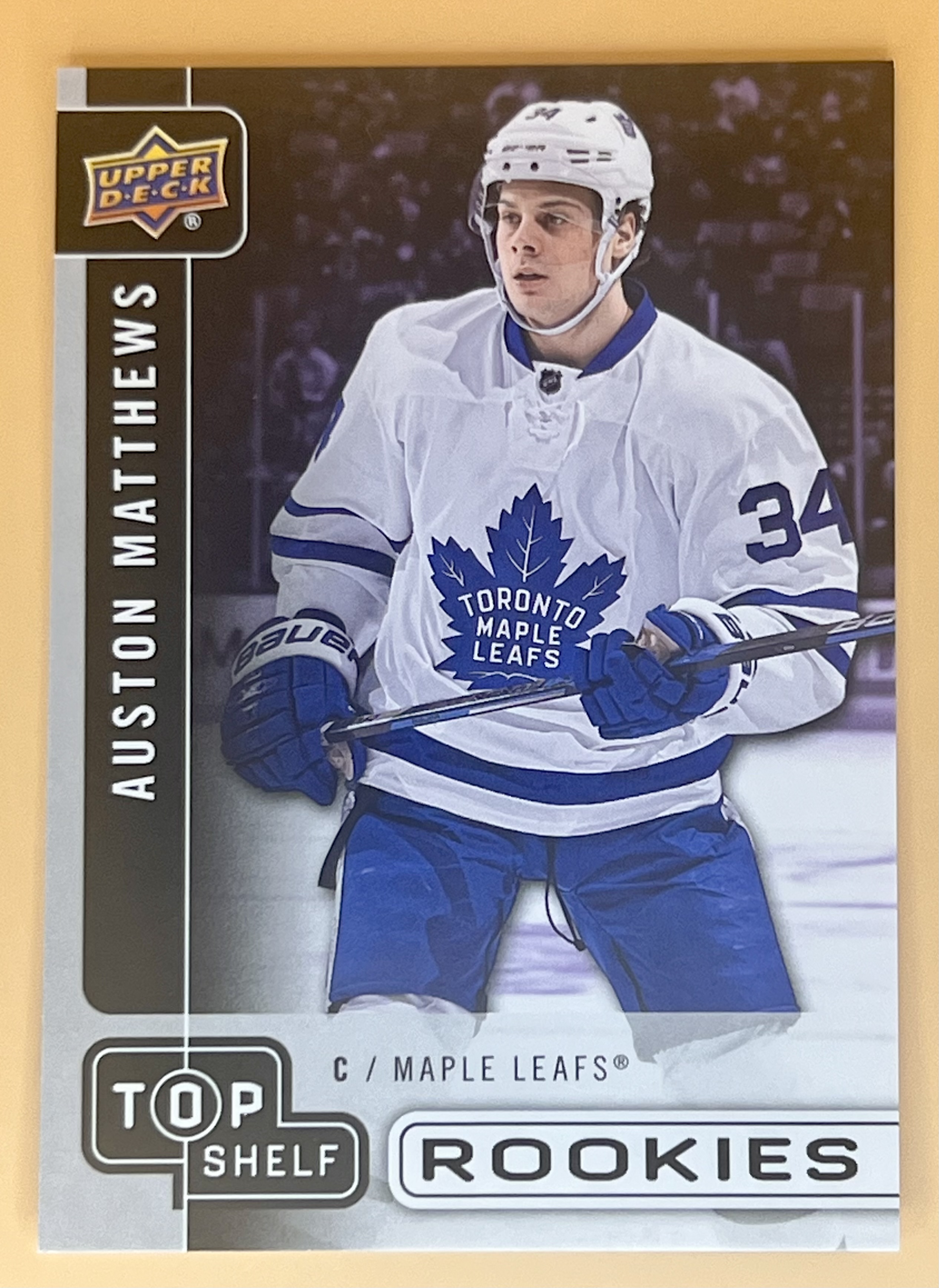 2017 Upper deck Top Shelf  Auston Matthews #TS-5 National SCC Rookie RC 