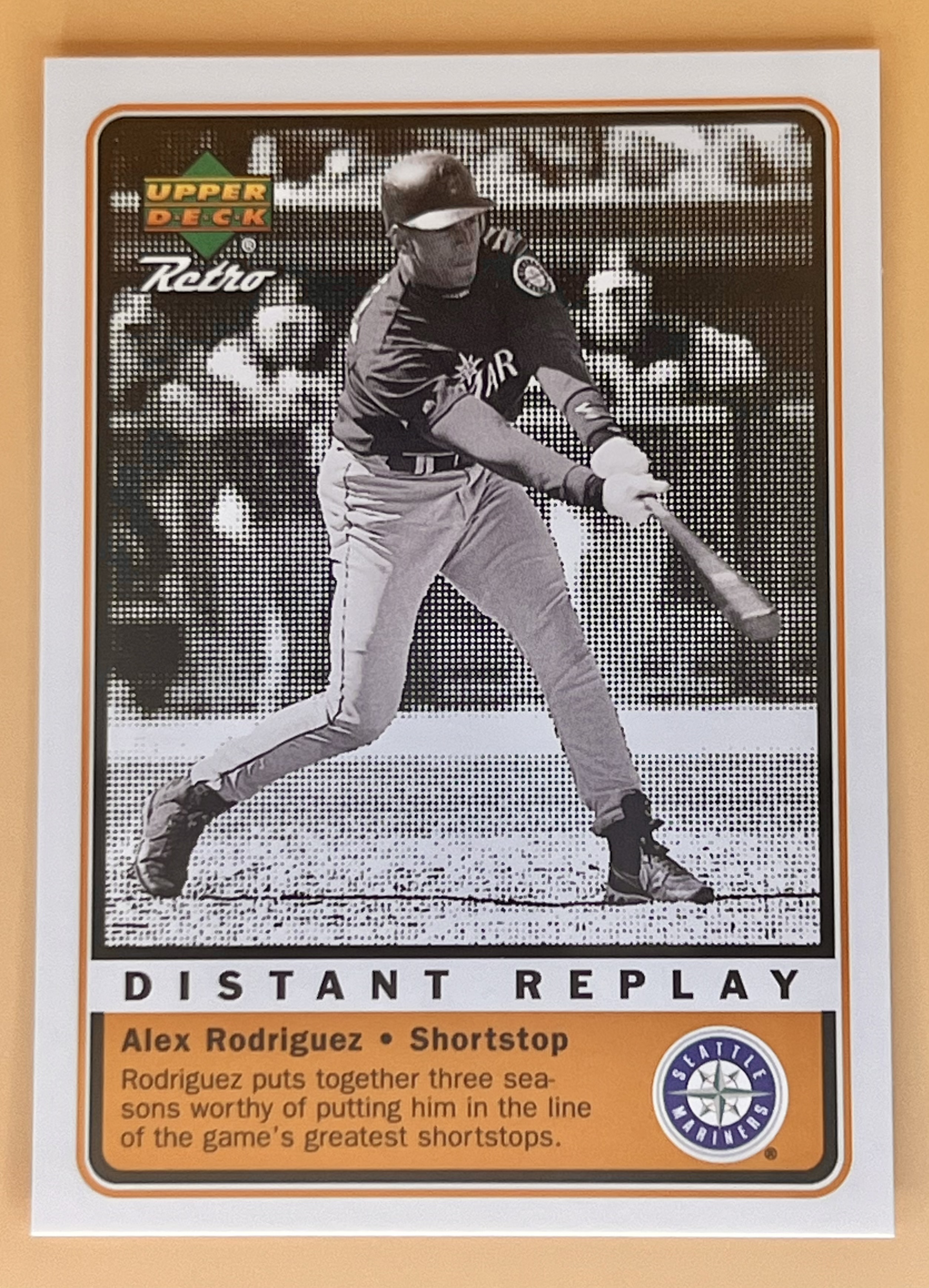 1999 UD Retro  Alex Rodriguez #D7 Distant Replay 