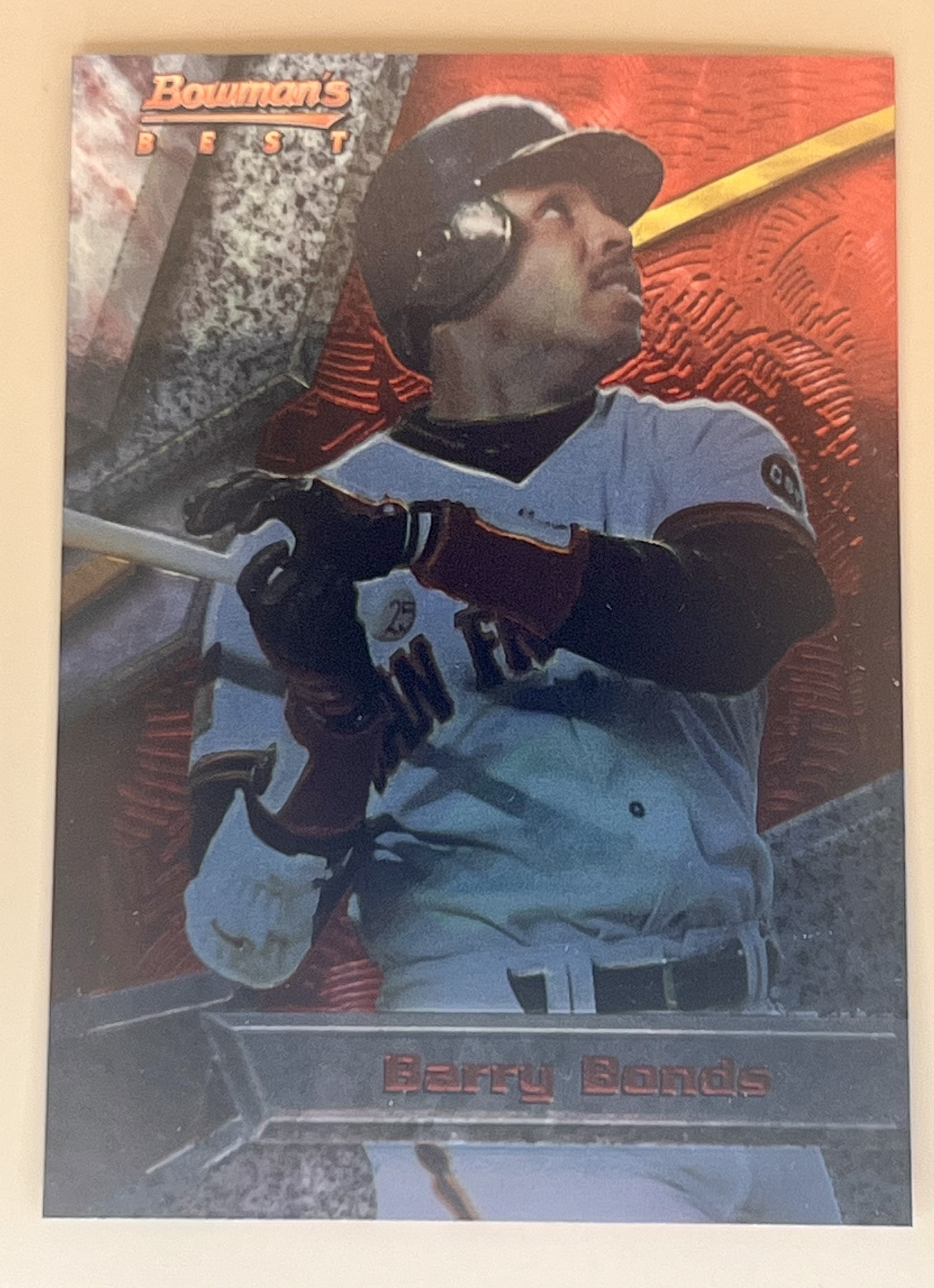 1994 Bowman’s Best  Barry Bonds #59 Red - Giants Great 