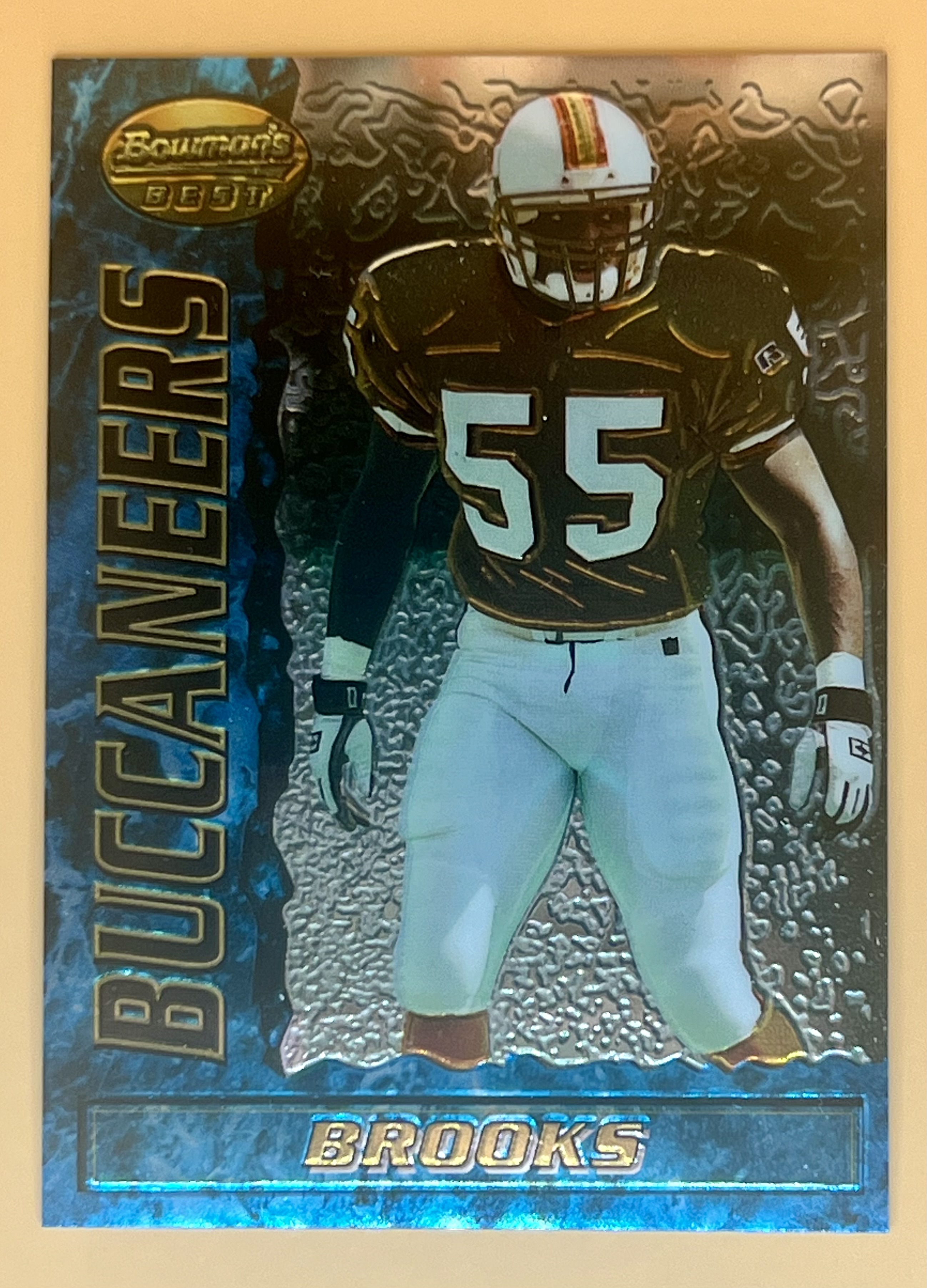 1995 Bowman’s Best  Derrick Brooks #28 Rookie RC