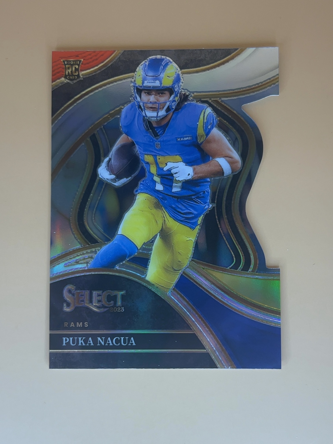 2023 Select  Pika Nacua #224 Silver Prizm Die Cut Rookie RC