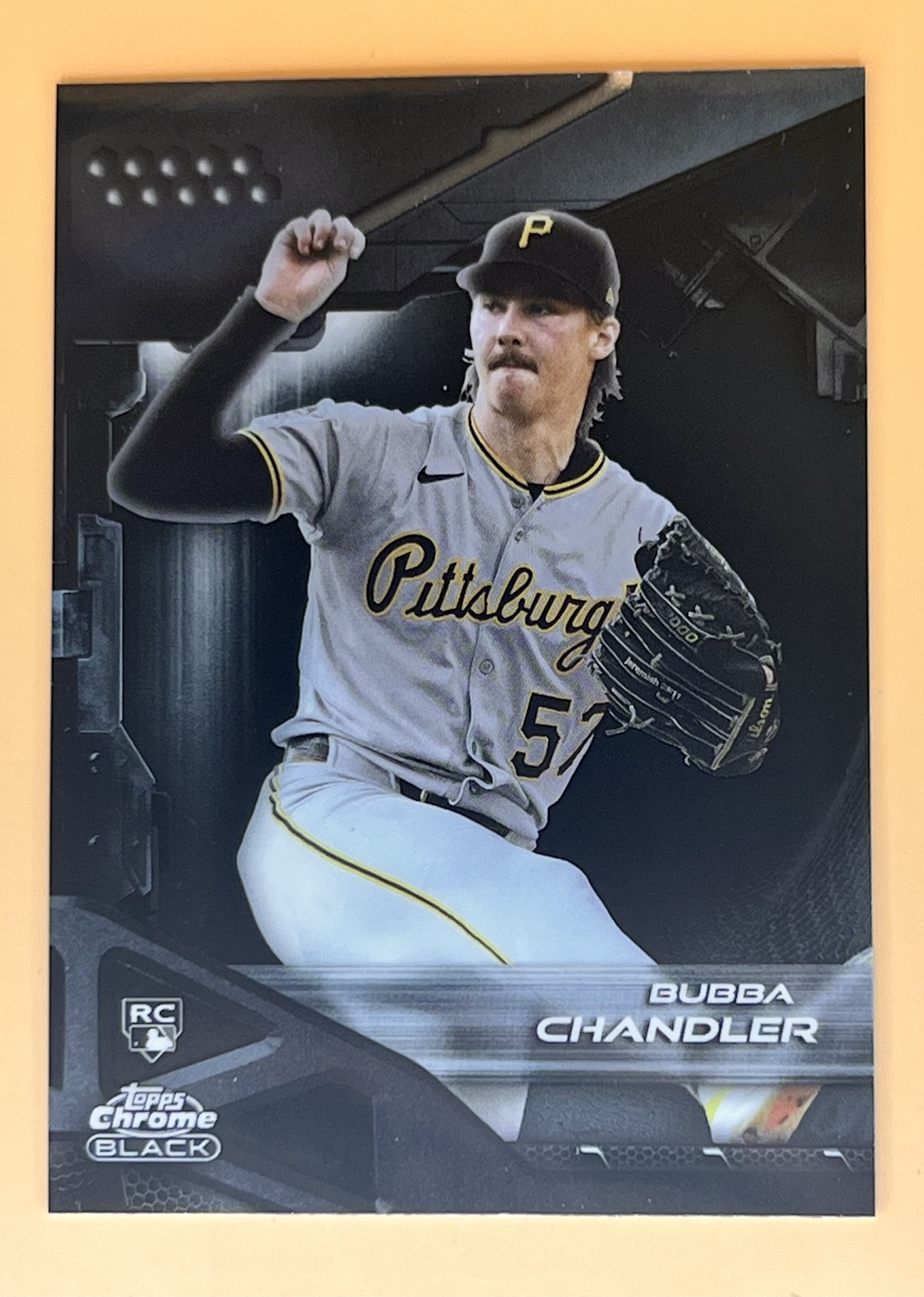 2026 Topps Chrome Black Bubba Chandler #17 SP Rookie RC