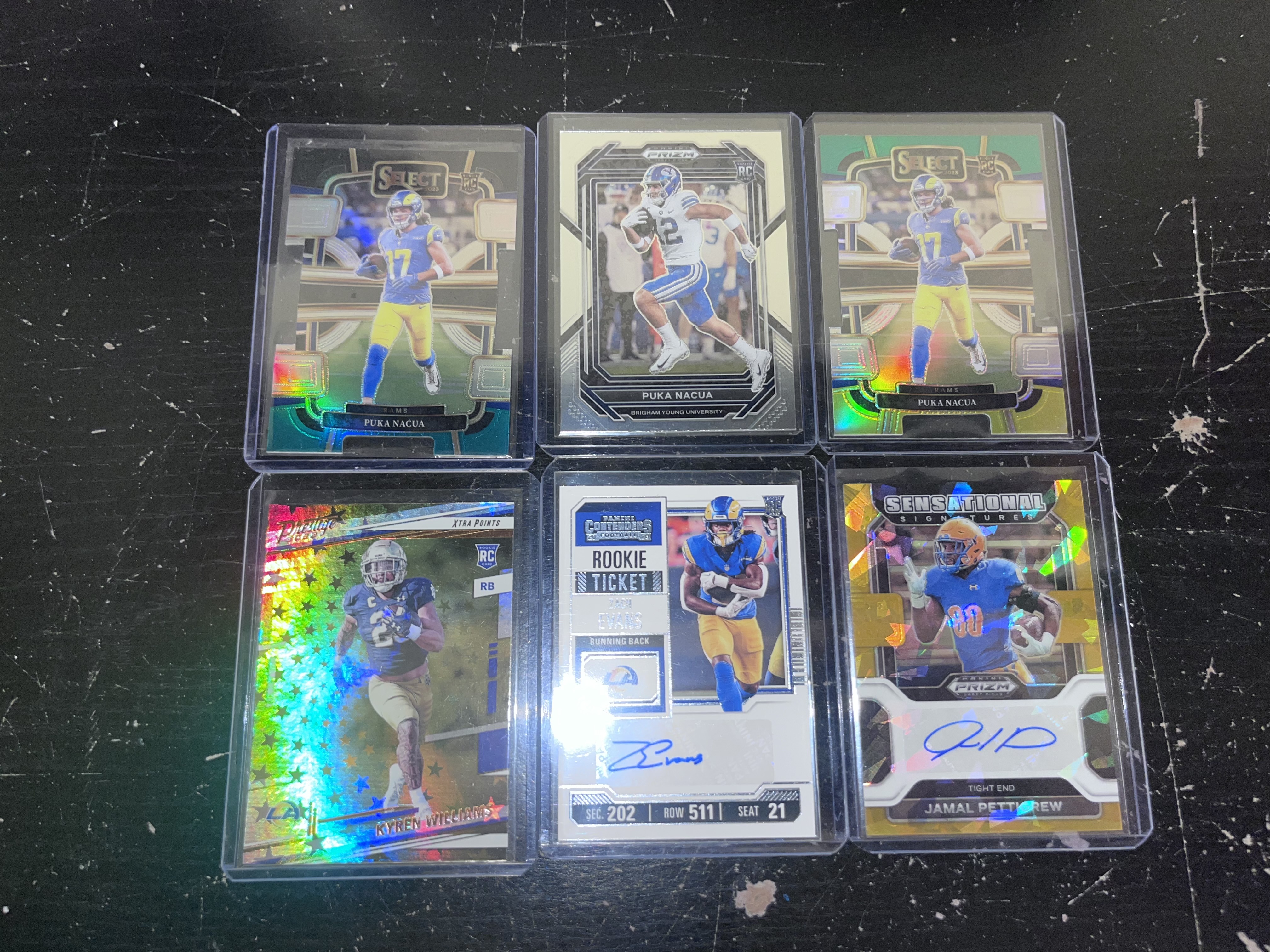 Multiple  Rams card lot