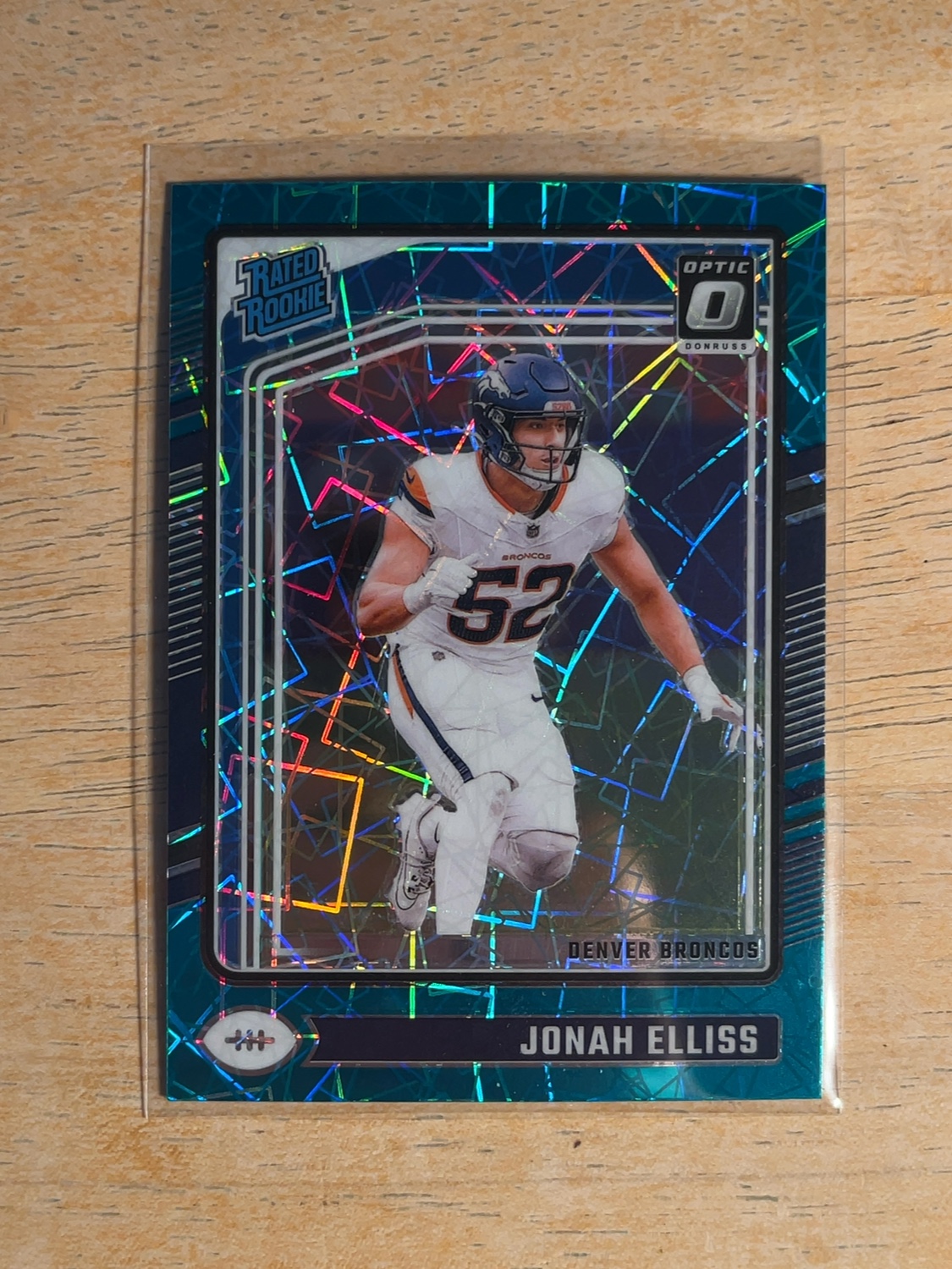 2024 Donruss Optic Jonah Elliss #257 Green Velocity