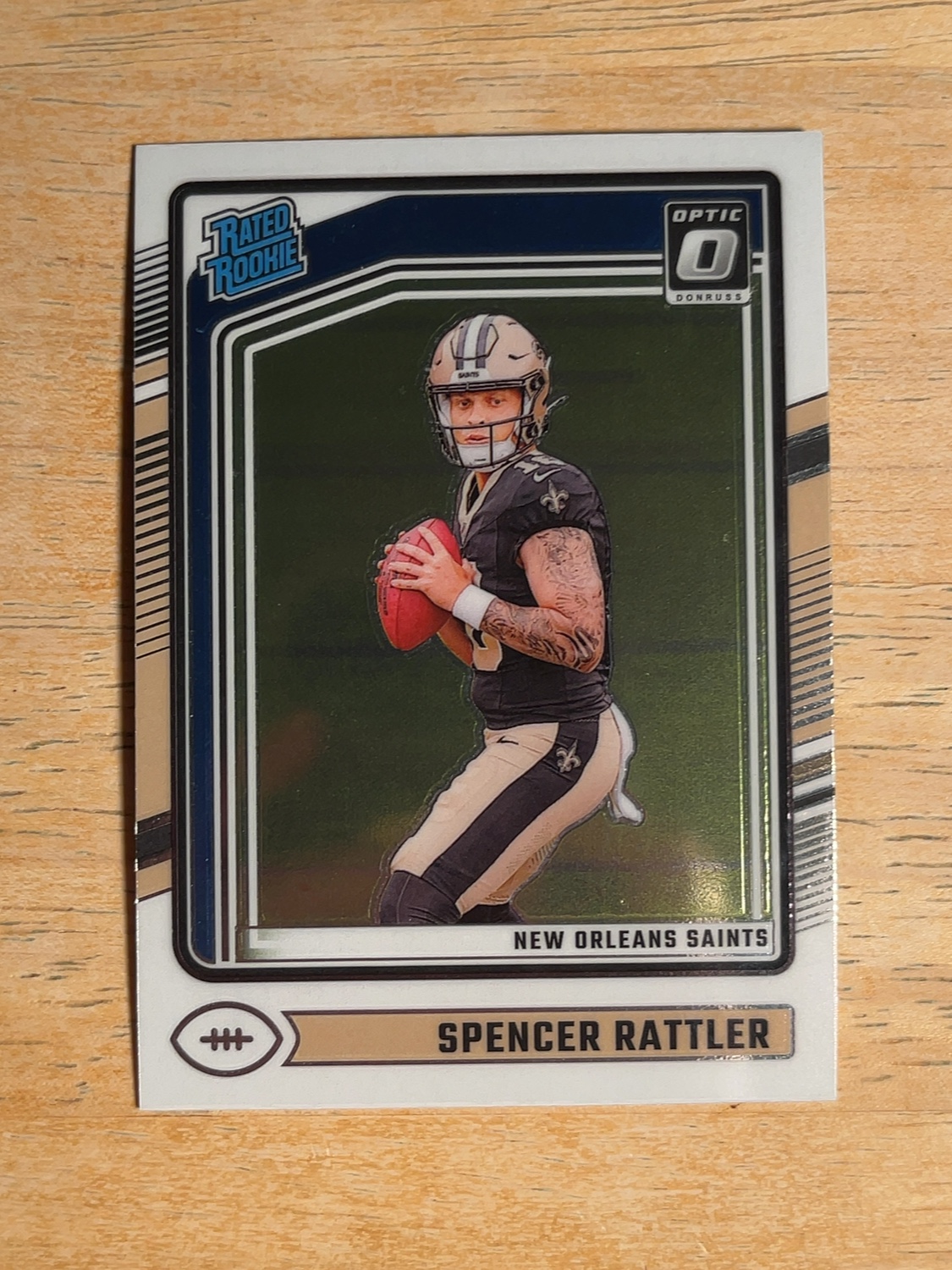 2024 Donruss Optic Spencer Rattler #289 Rated Rookie