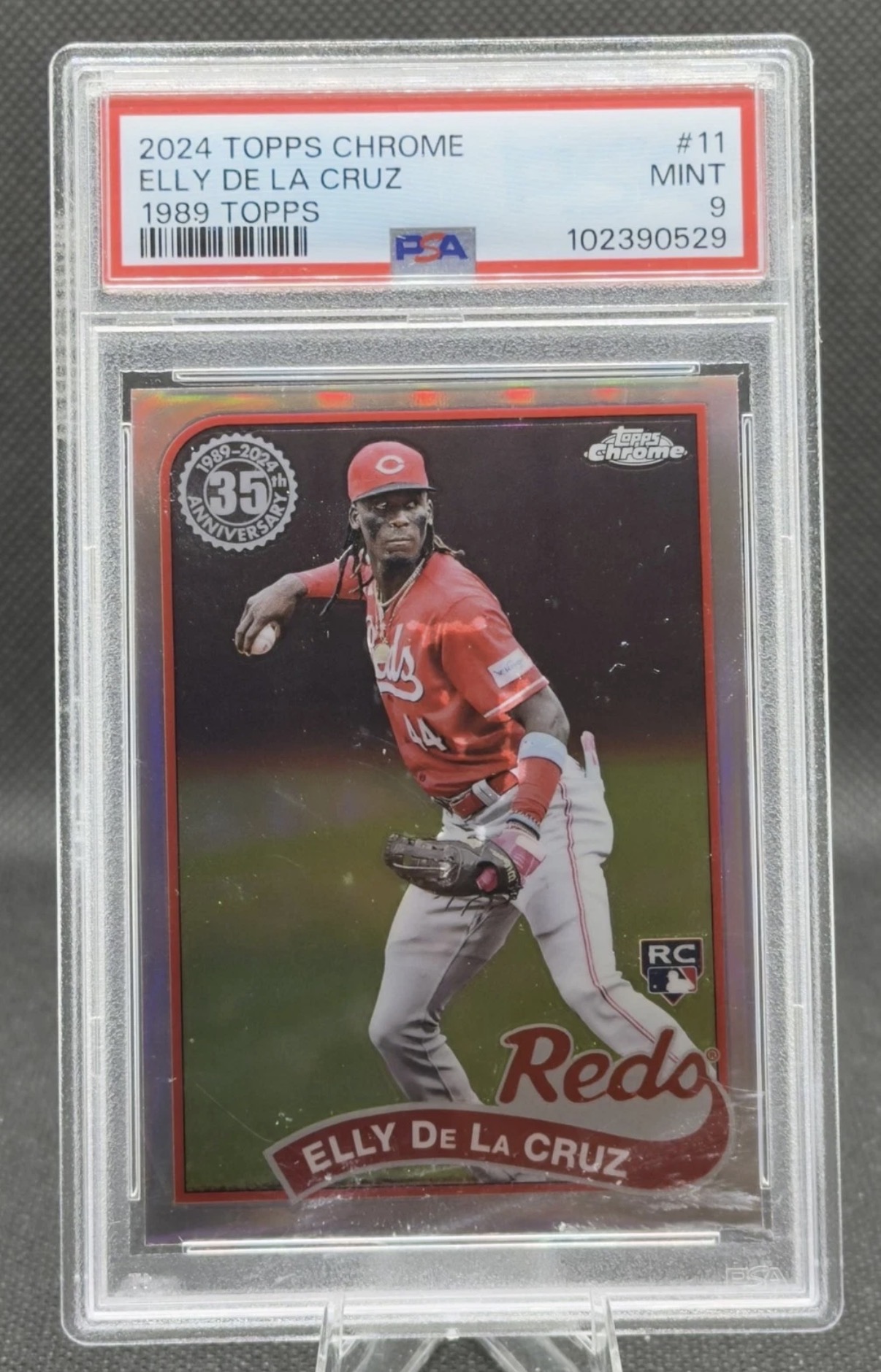 2024 Topps Chrome Elly De La Cruz #11 1989 Topps