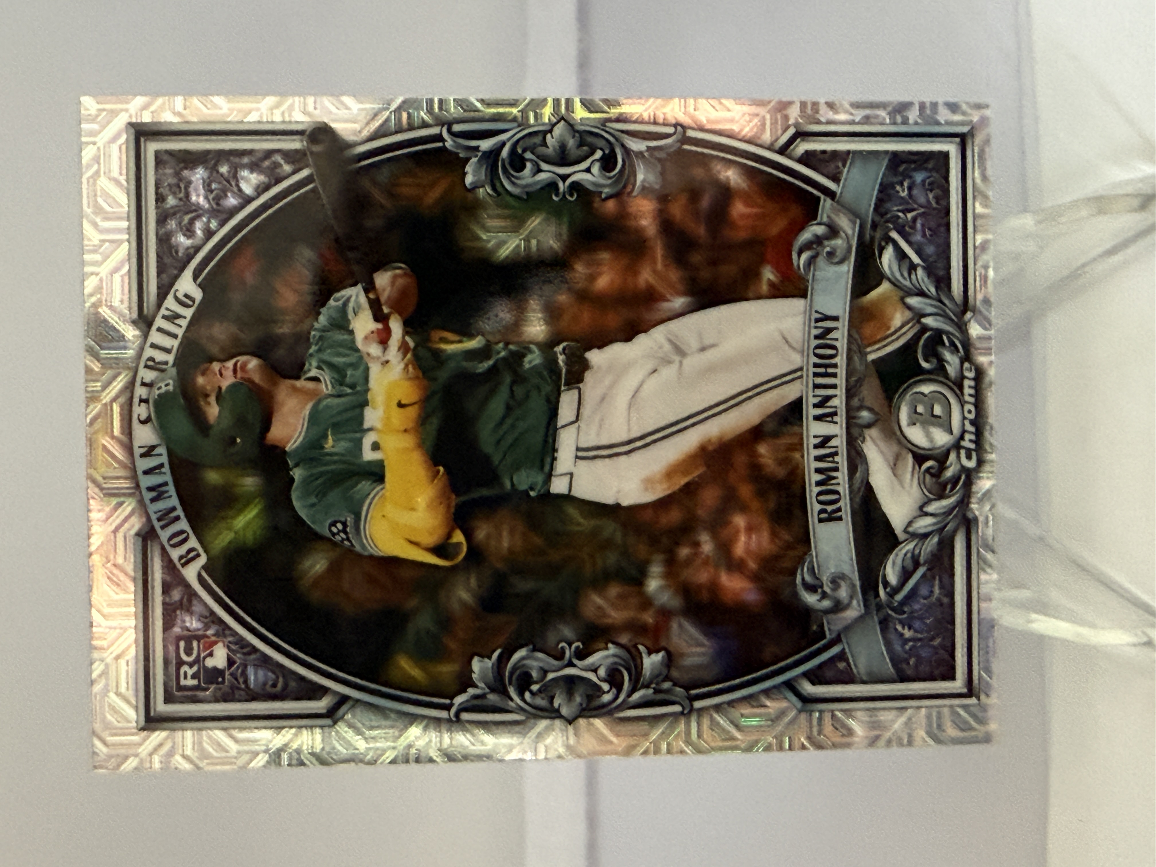 2026 2026 Bowman Baseball Chrome Roman Anthony #BST-12 Mega Mojo Refractor/ Bowman Sterling/ RC