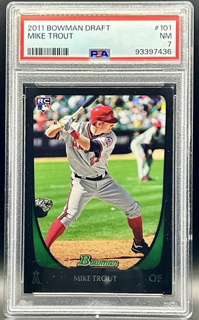 2011 Bowman Draft Mike Trouy #101 RC