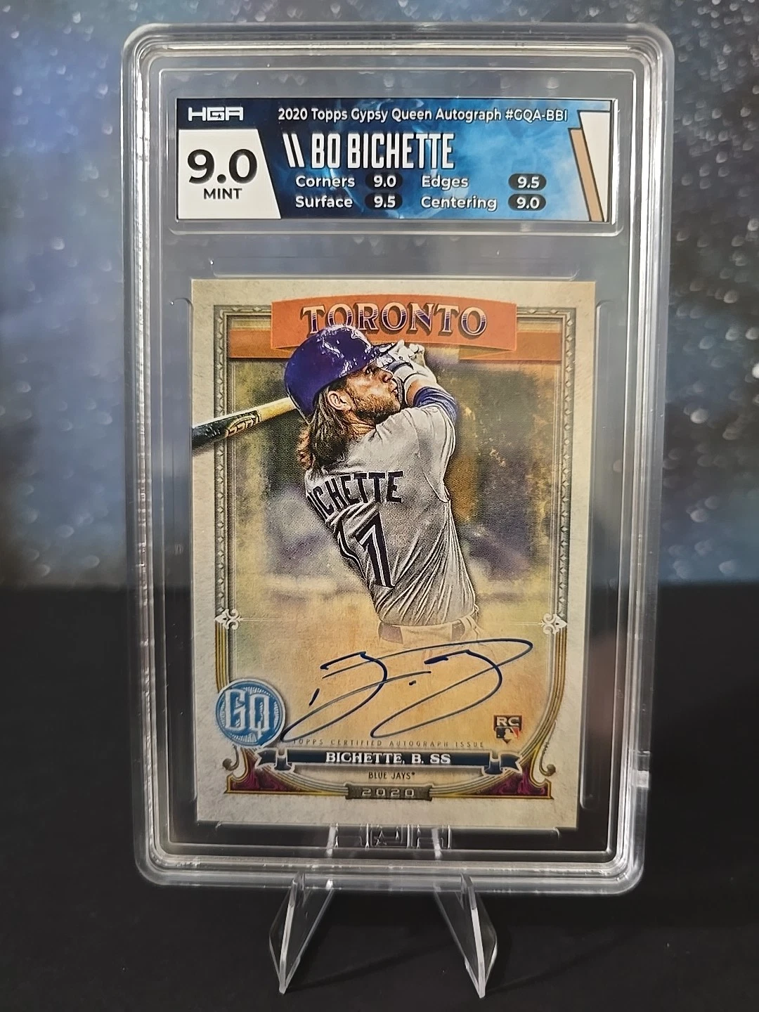 2020 Topps Gypsy Queen Bo Bichette #GQA-BBI Auto Rookie Card