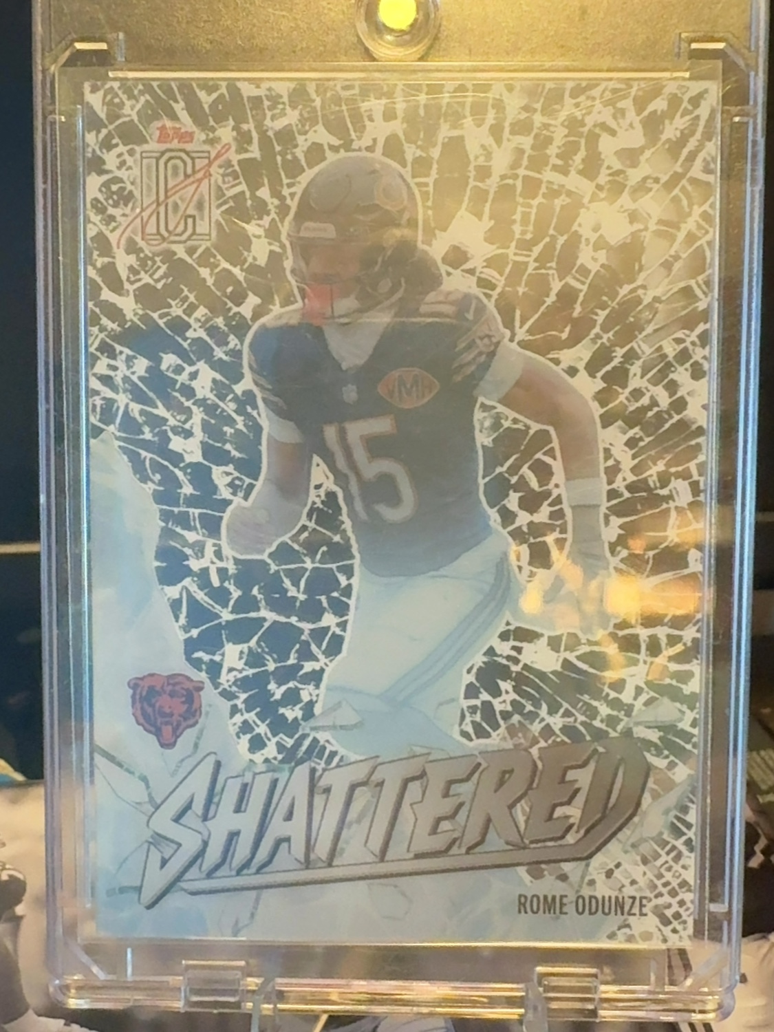 2025 Topps Signature Class Rome Odunze #S-6 SSP Shattered