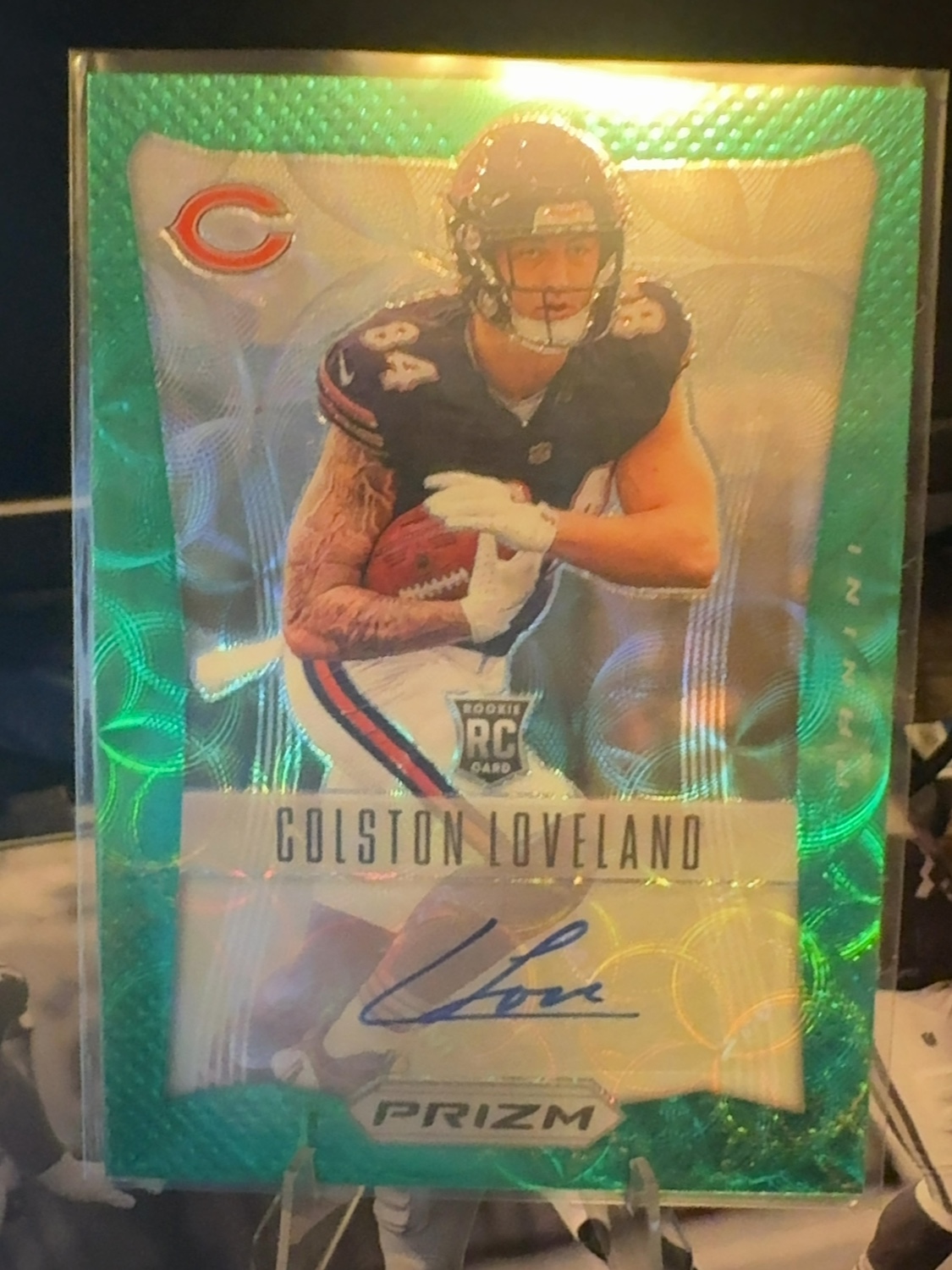 2025 Prizm Colston Loveland #RSI-CLD Green Scope auto /75