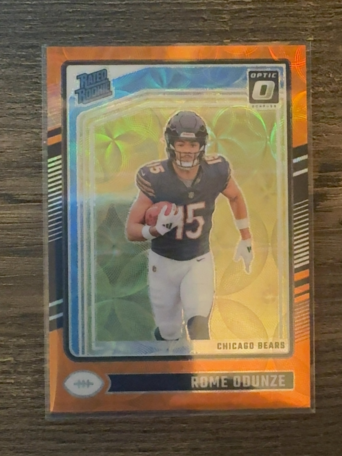 2024 Optic Rome Odunze #286 Orange Scope /79