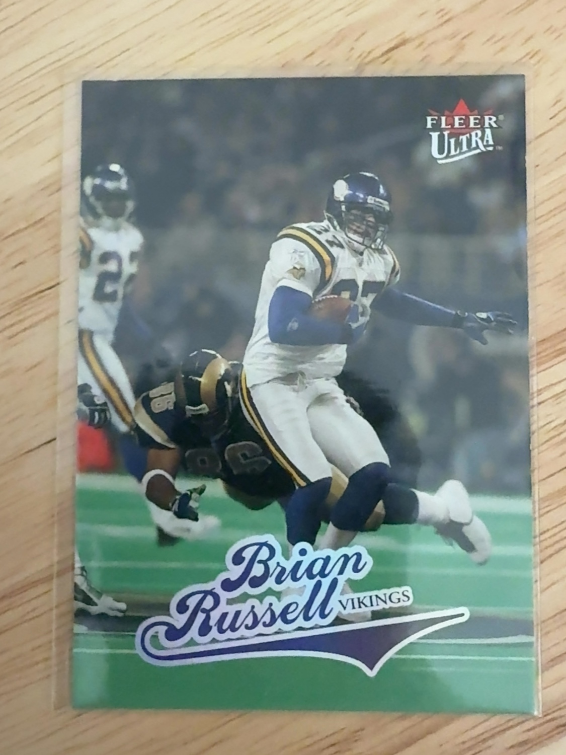 2004 Ultra Brian Russell Minnesota Vikings 1 of 4 rookies made!!! #20