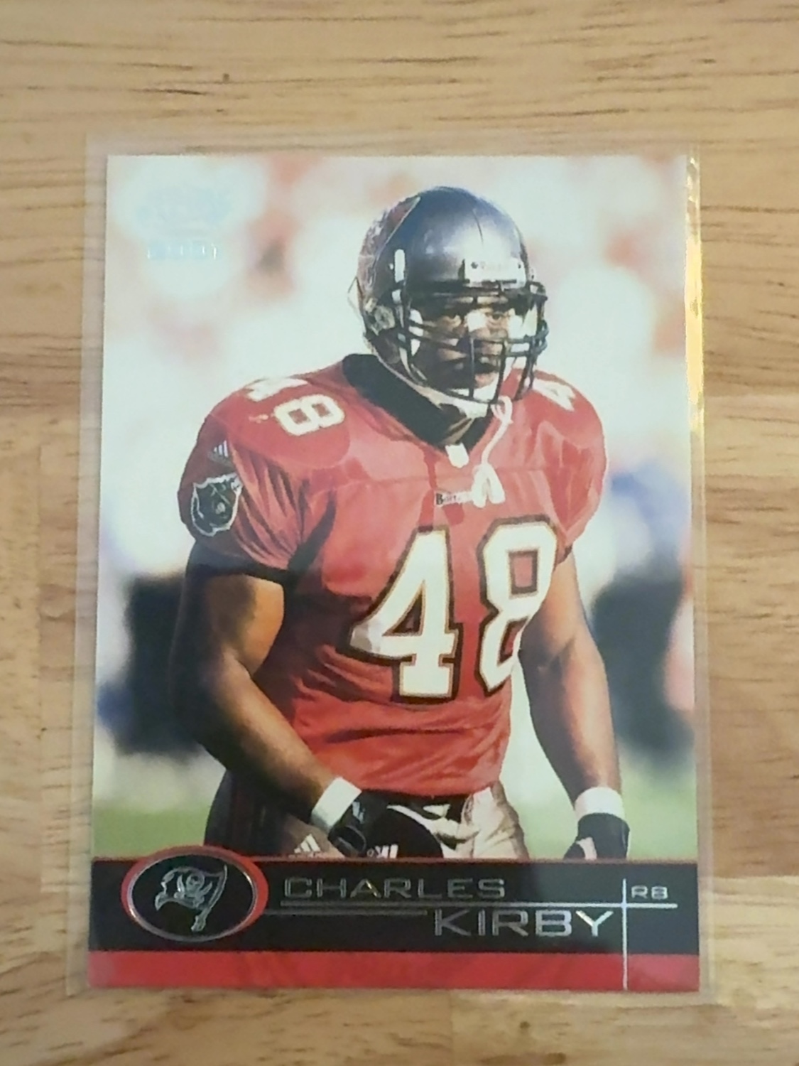 2001 Pacific Charles Kirby rookie card- only card ever made! Buccaneers! Colts! #415