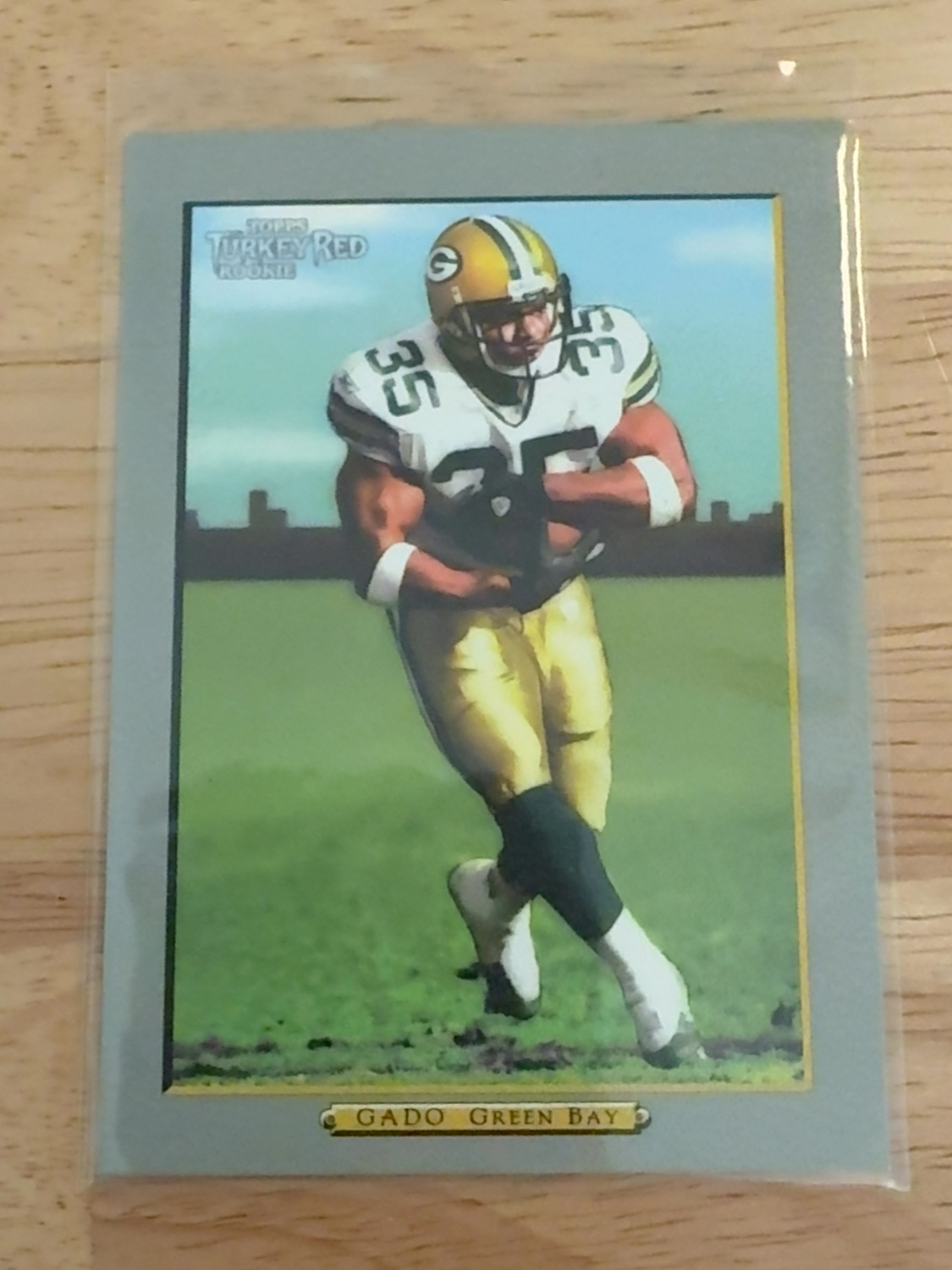2005 Topps Turkey Red Samkon Gado rookie card- 1 of only 2 made! Green Bay Packers! Houston Texans! #211