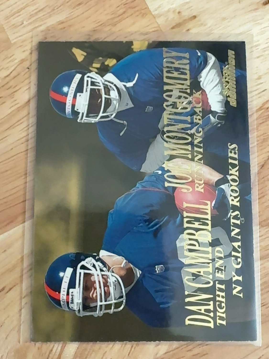 1999 Skybox Dominion Dan Campbell rookie card- 1 of only 3 made!! New York Giants! Detroit Lions! #230