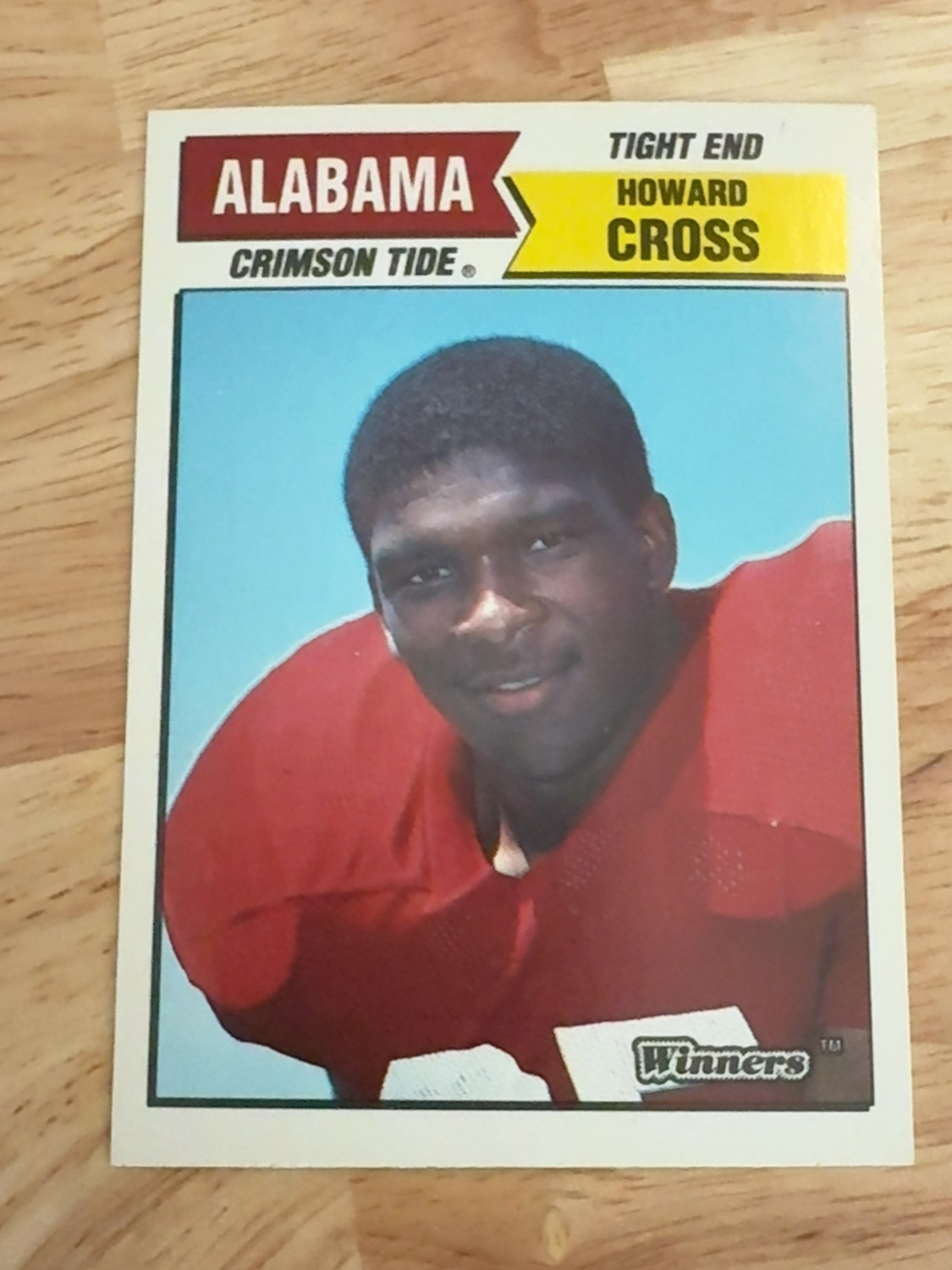 1998 Winners Rare Howard Cross pre-rookie card! New York Giants! Alabama Crimson Tide! #No #