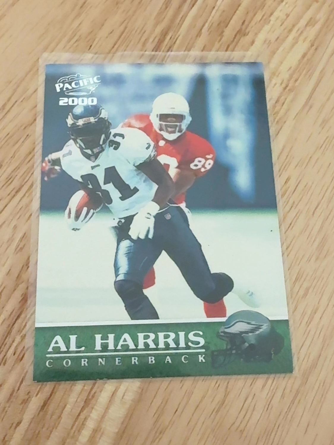 2000 Pacific Al Harris rookie card - the only one made! Philadelphia Eagles! Green Bay Packers #283