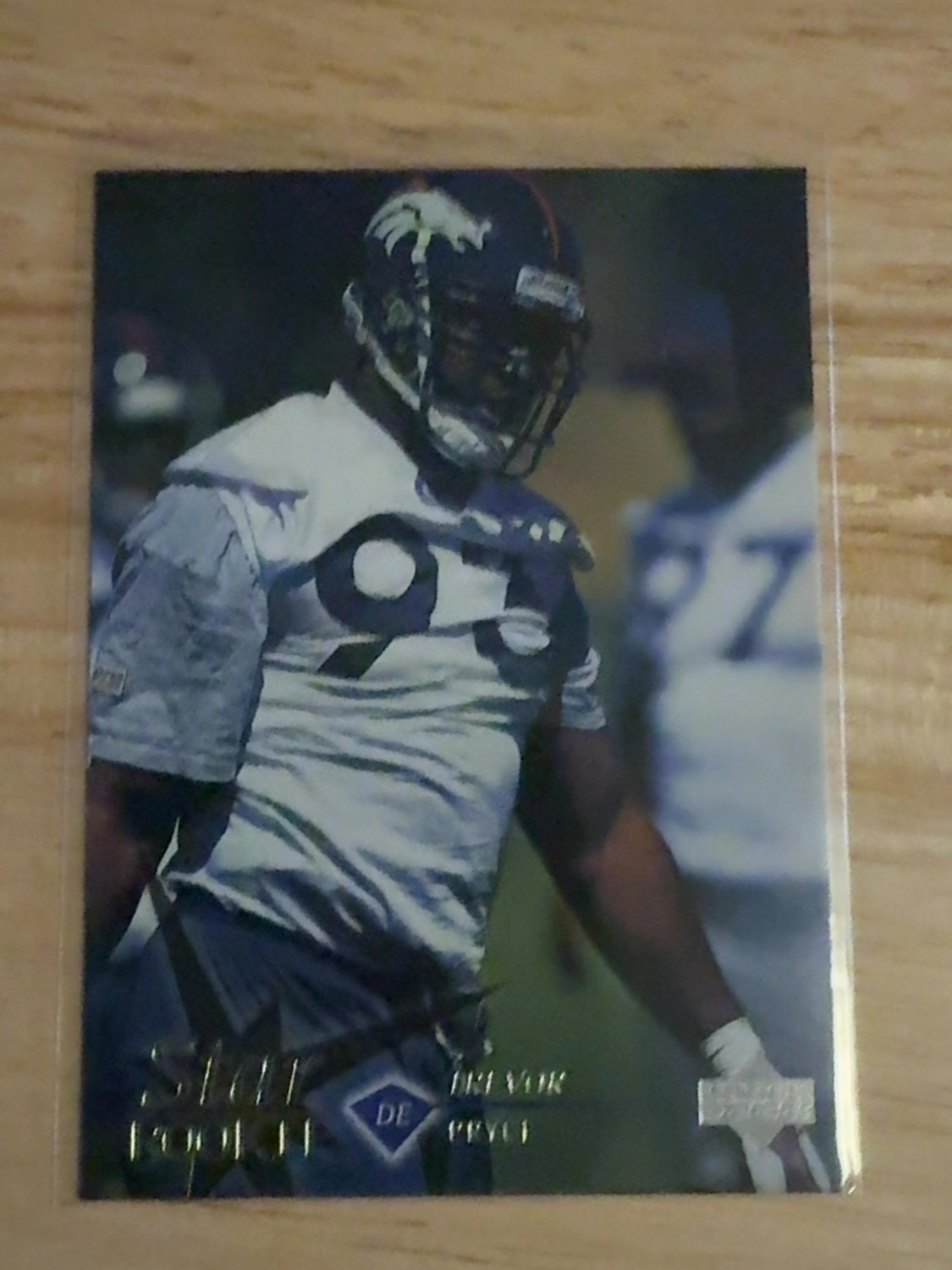 1997 Upper Deck Trevor Pryce rookie card - only 4 made!! Denver Broncos! Baltimore Ravens #31