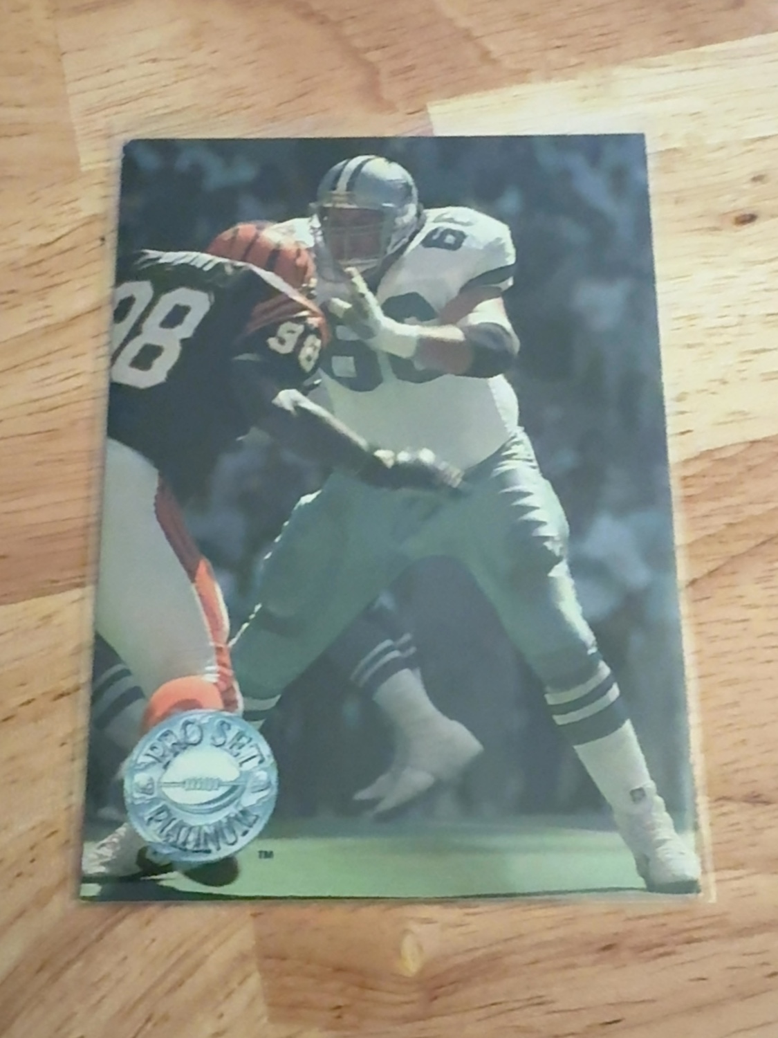 1991 Pro Set Platinum Kevin Gogan rookie card- the only one ever made! Dallas Cowboys! Raiders! 49ers! #175