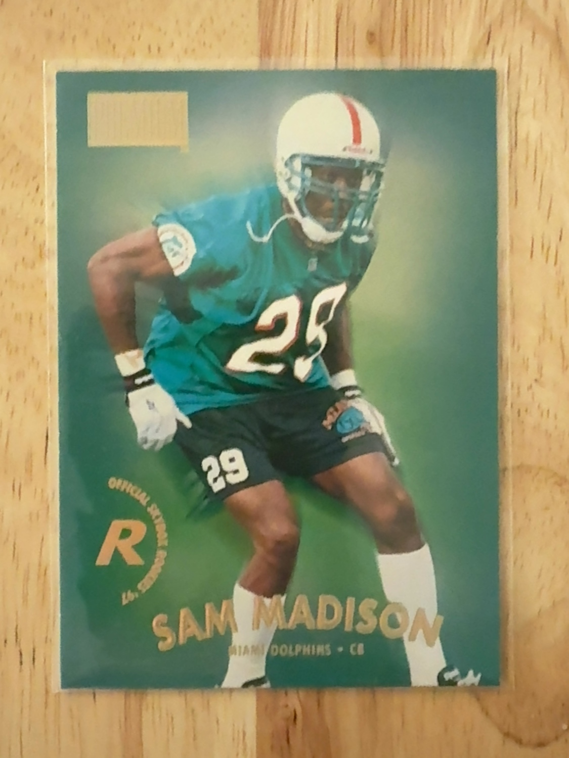 1997 Skybox Premium Sam Madison rookie card - only 7 made! Miami Dolphins! New York Giants! #234