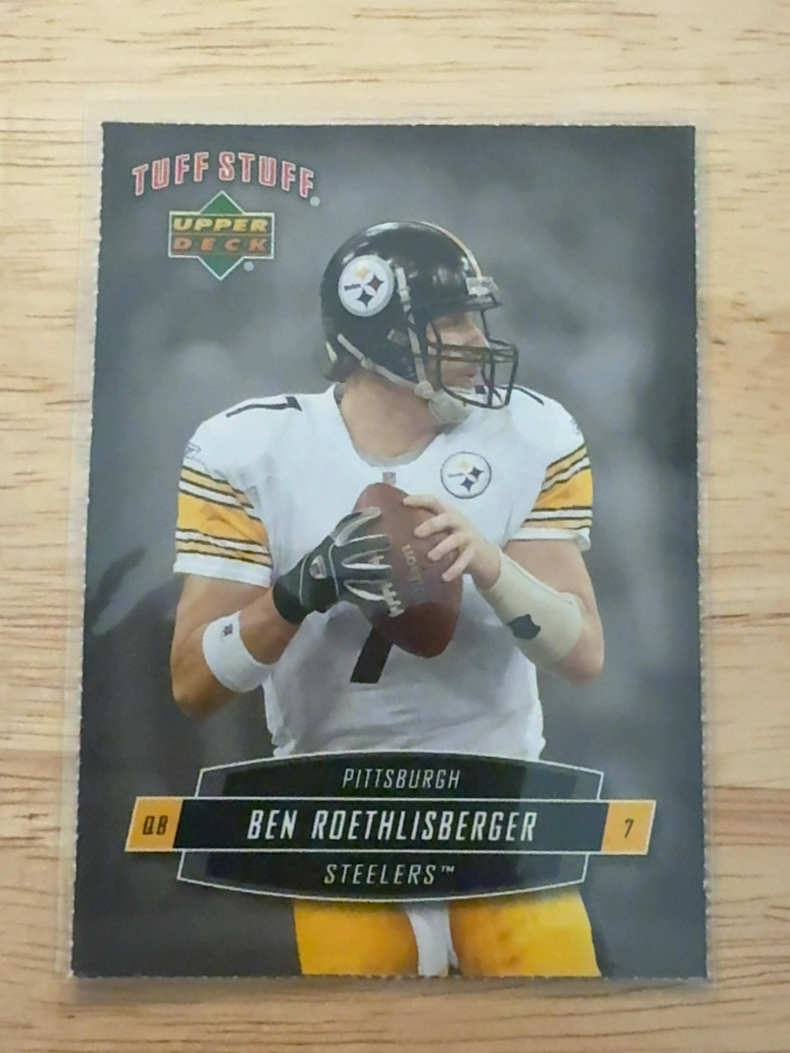 1996 Upper Deck Tuff Stuff Ben Roethlisberger Rare Magazine Insert! Pittsburgh Steelers! #TSUD-14