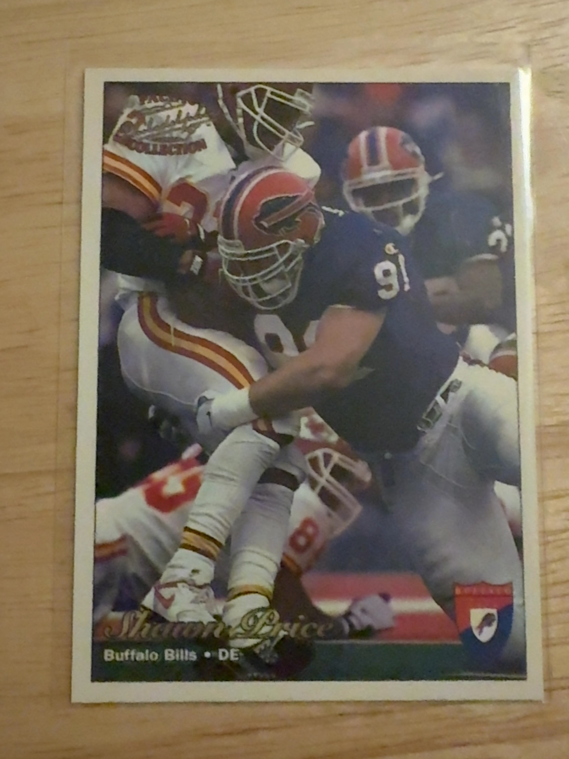 1997 Pacific Philadelphia Shawn Price rookie card - the only one ever made! Buffalo Bills! #41