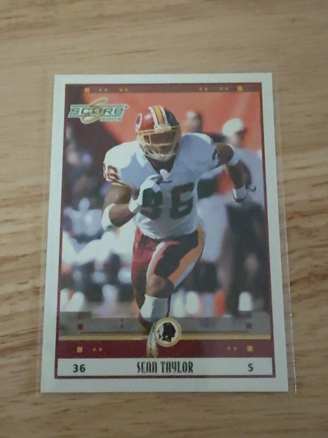 2005 Score Sean Taylor 2nd year Glossy Parallel! Washington Redskins! RIP #300