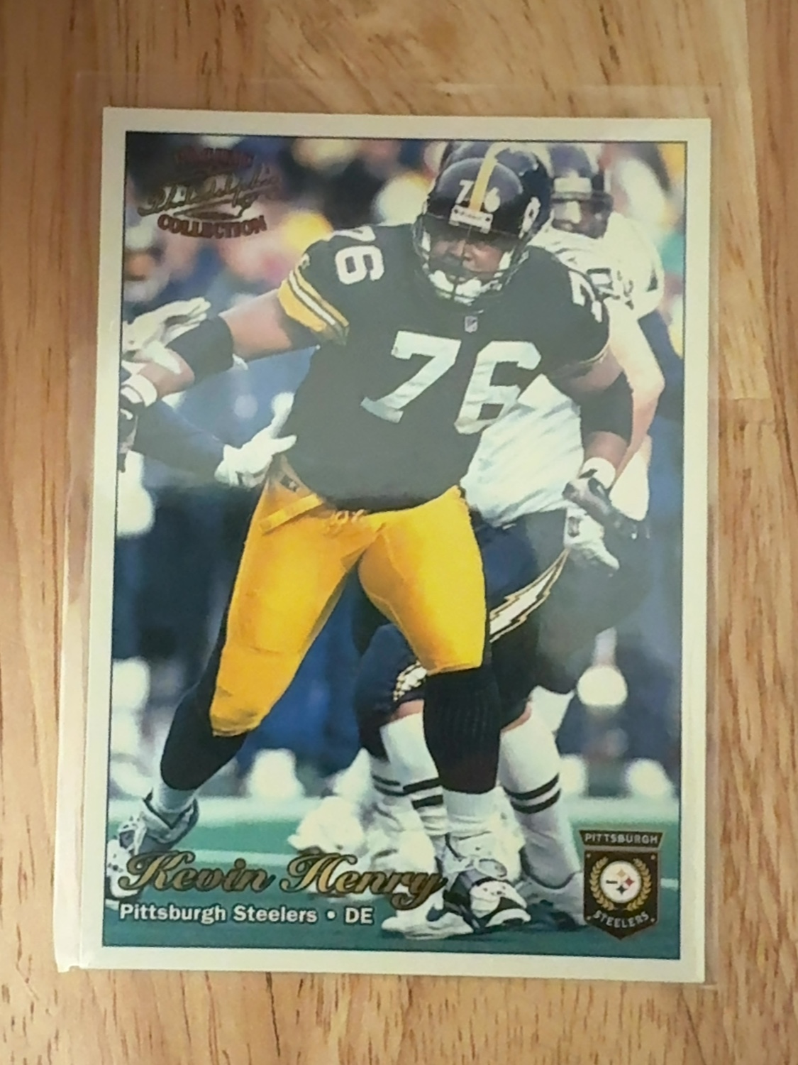 1997 Pacific Philadelphia Kevin Henry Rookie Card - the only True RC made! Pittsburgh Steelers!! #256