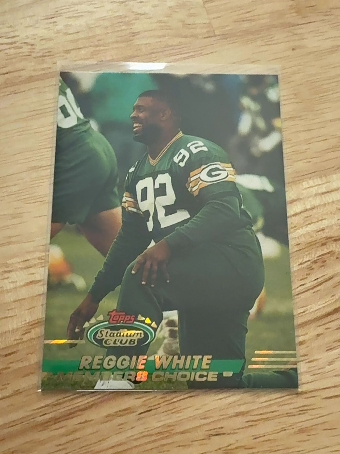 1993 Stadium Club  Reggie White Members Choice Parallel! Packers! Eagles! #247