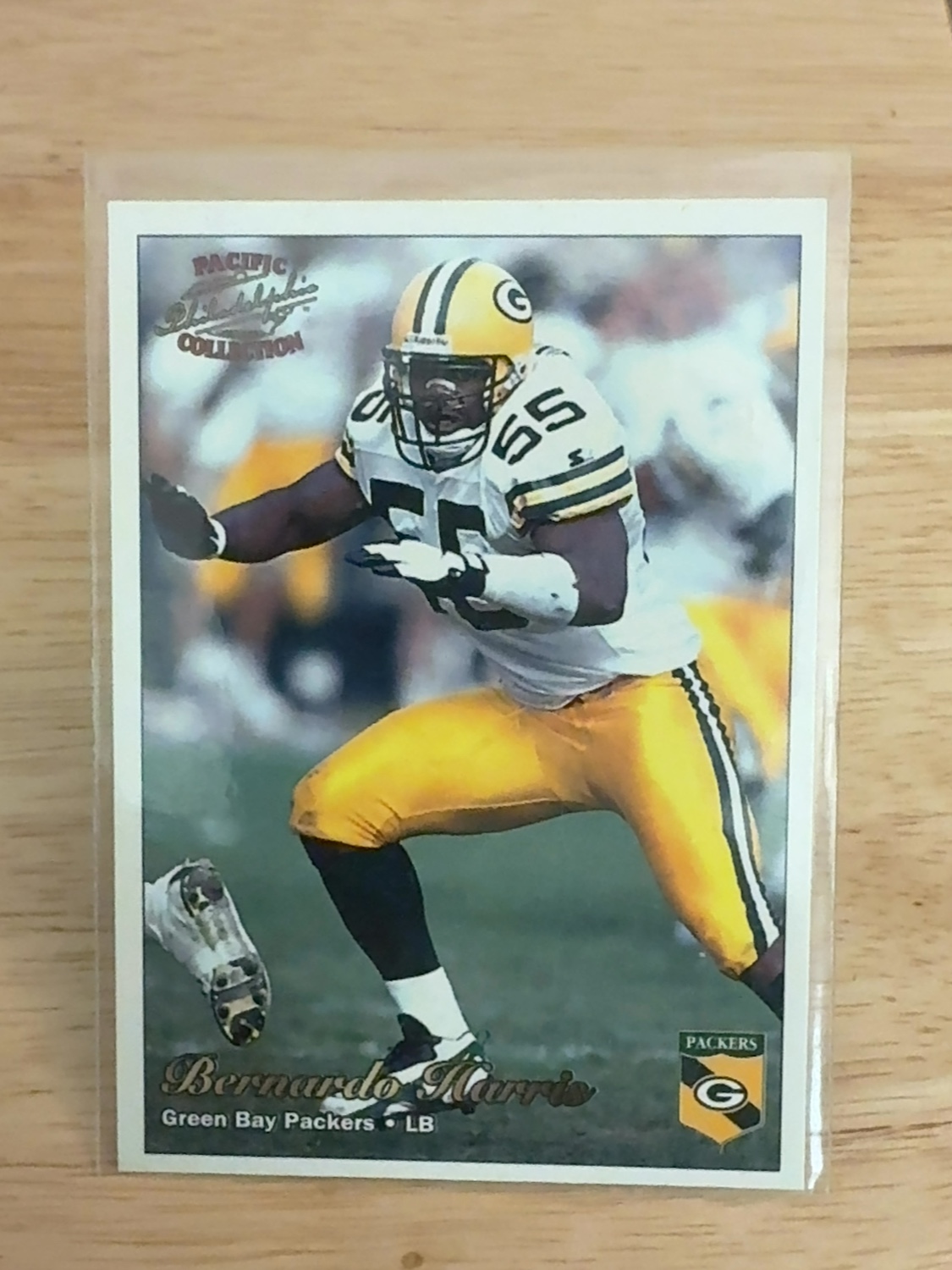1997 Pacific Philadelphia Bernardo Harris Only rookie card made! Green Bay Packers Super Bowl champion! #112