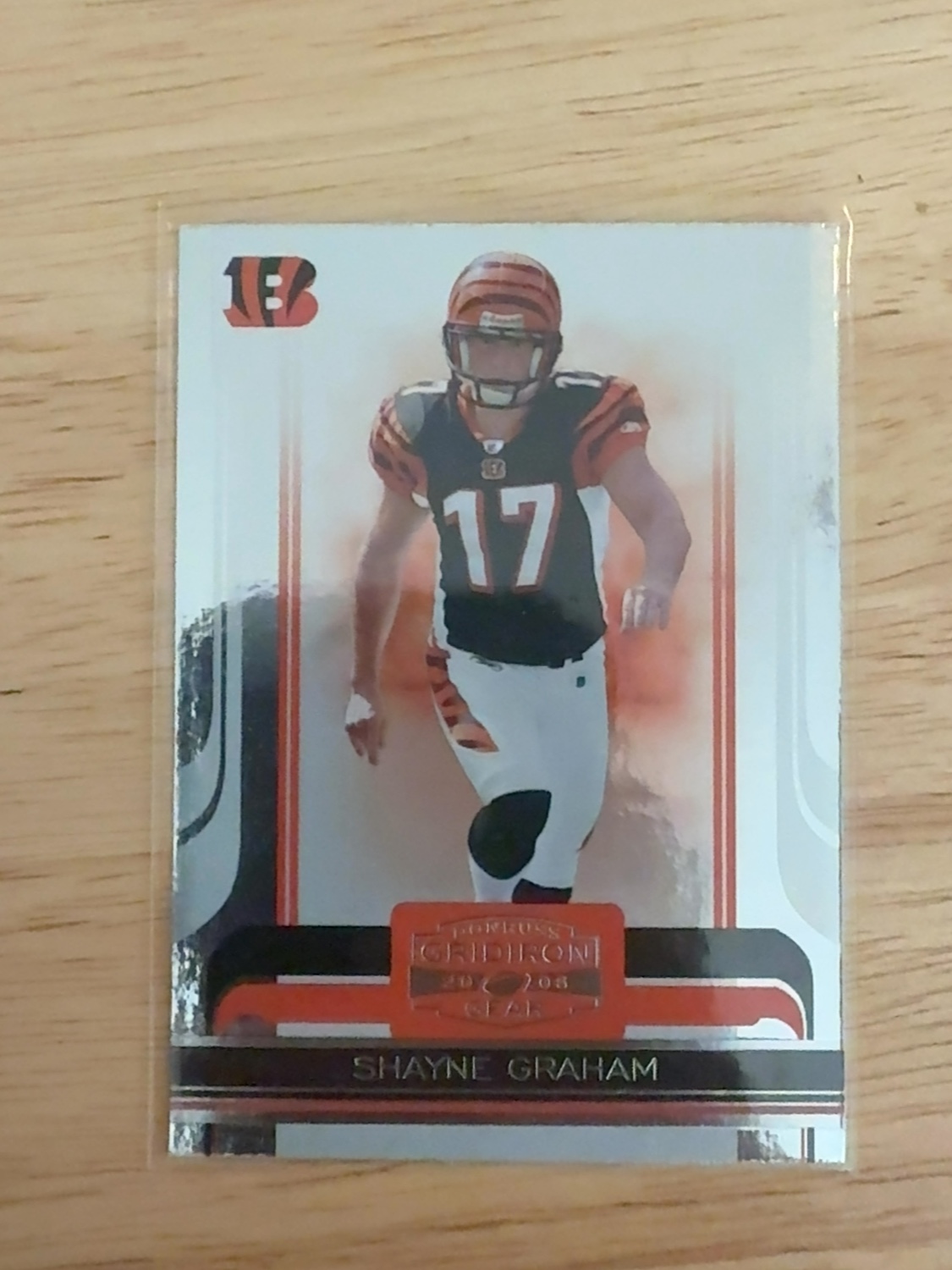 2006 Donruss Gridiron Gear Shayne “Money” Graham rookie card- 1 of only 6 only sets made! Cincinnati Bengals #20