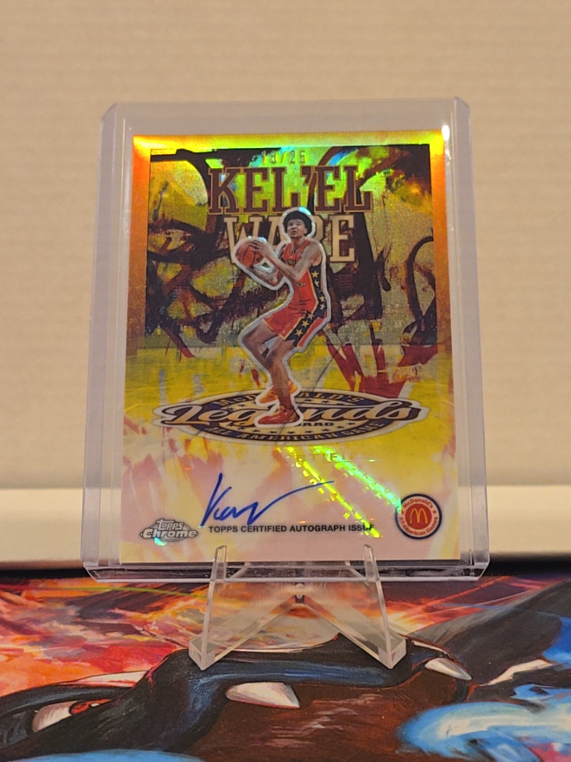 2025 Topps Chrome McDonald's All American Kel'El Ware #LA-KW 18/25