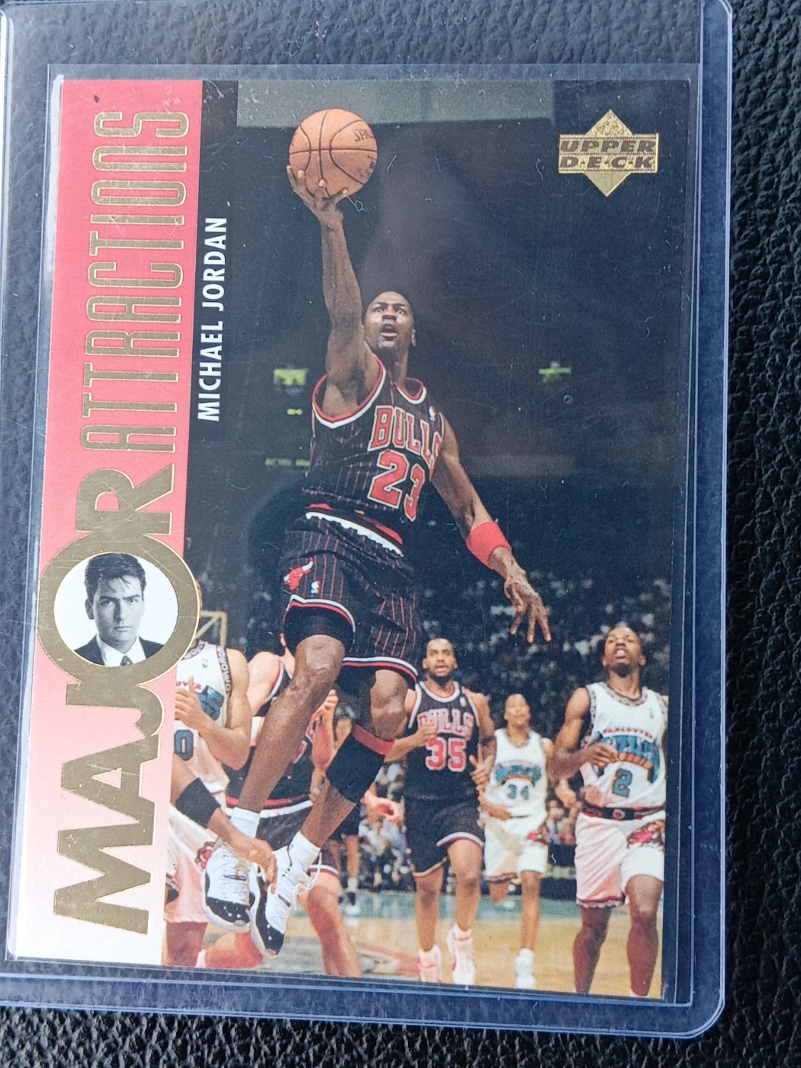 1995 Upper deck Micheal Jordan #339 Major Attractions