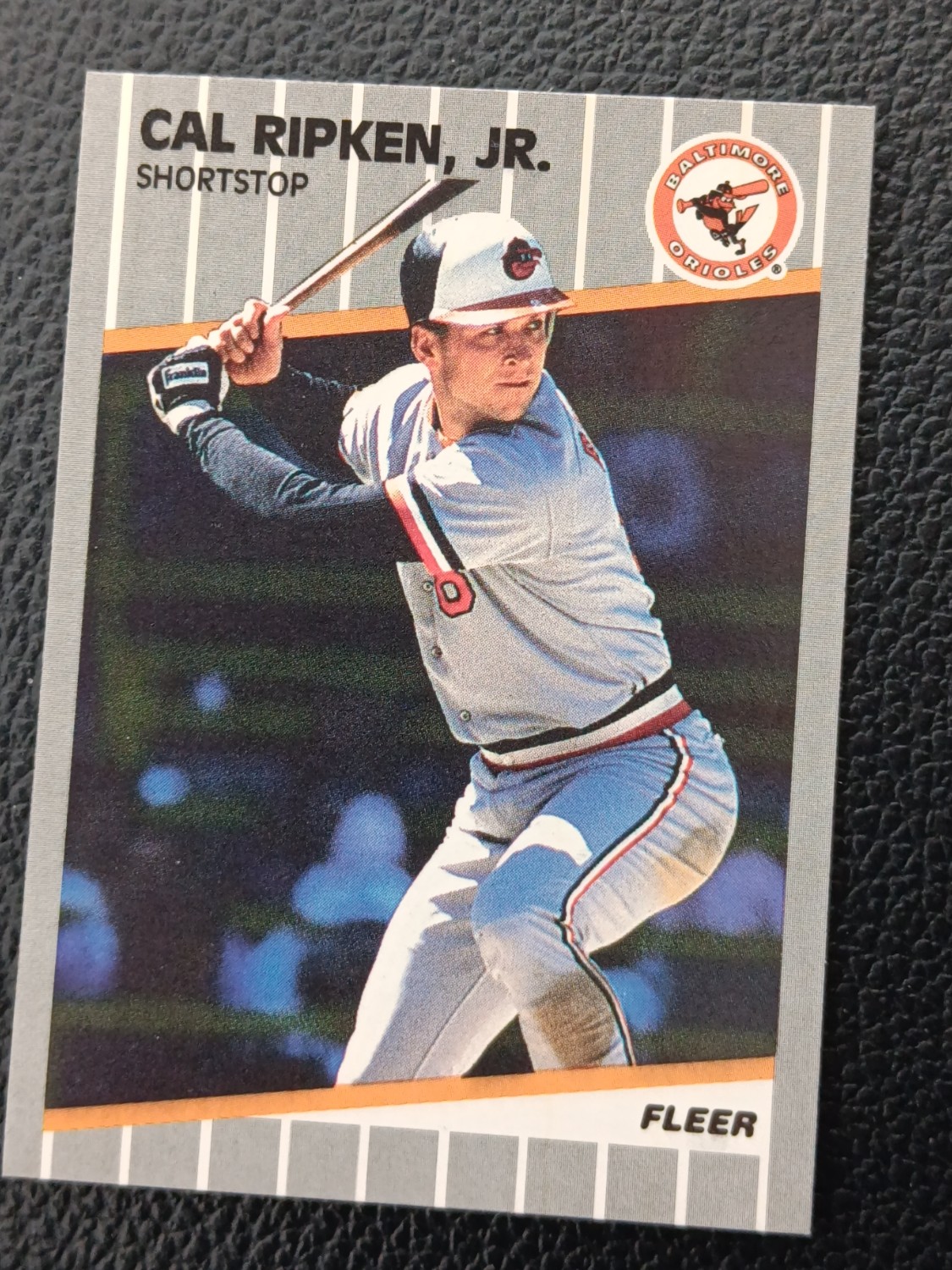 1989 Fleer Cal Ripken Jr #617