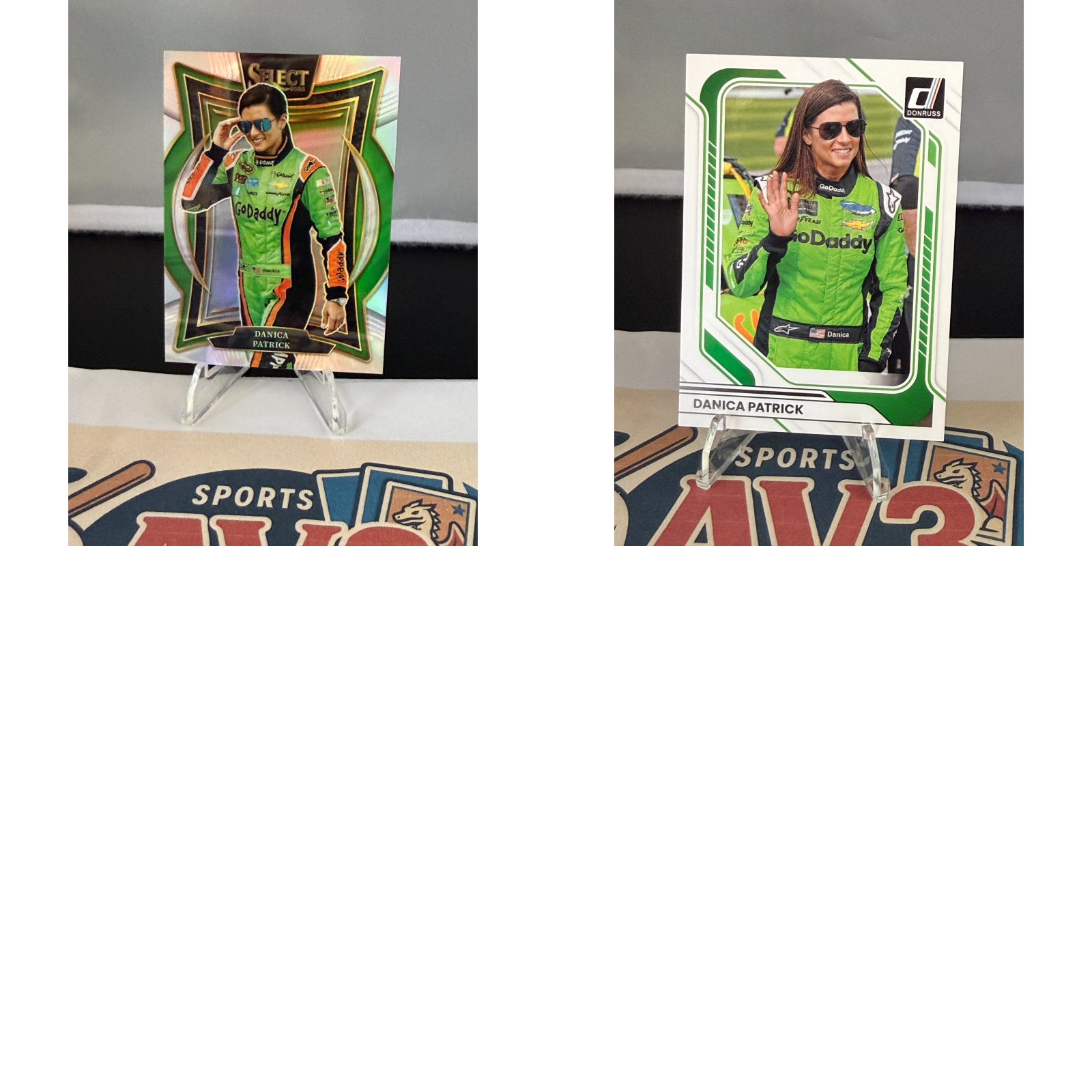 2025 / 2026 Panini Select Racing / Donruss Racing Danica Patrick Lot #63/57 Base/ Silver Prizm