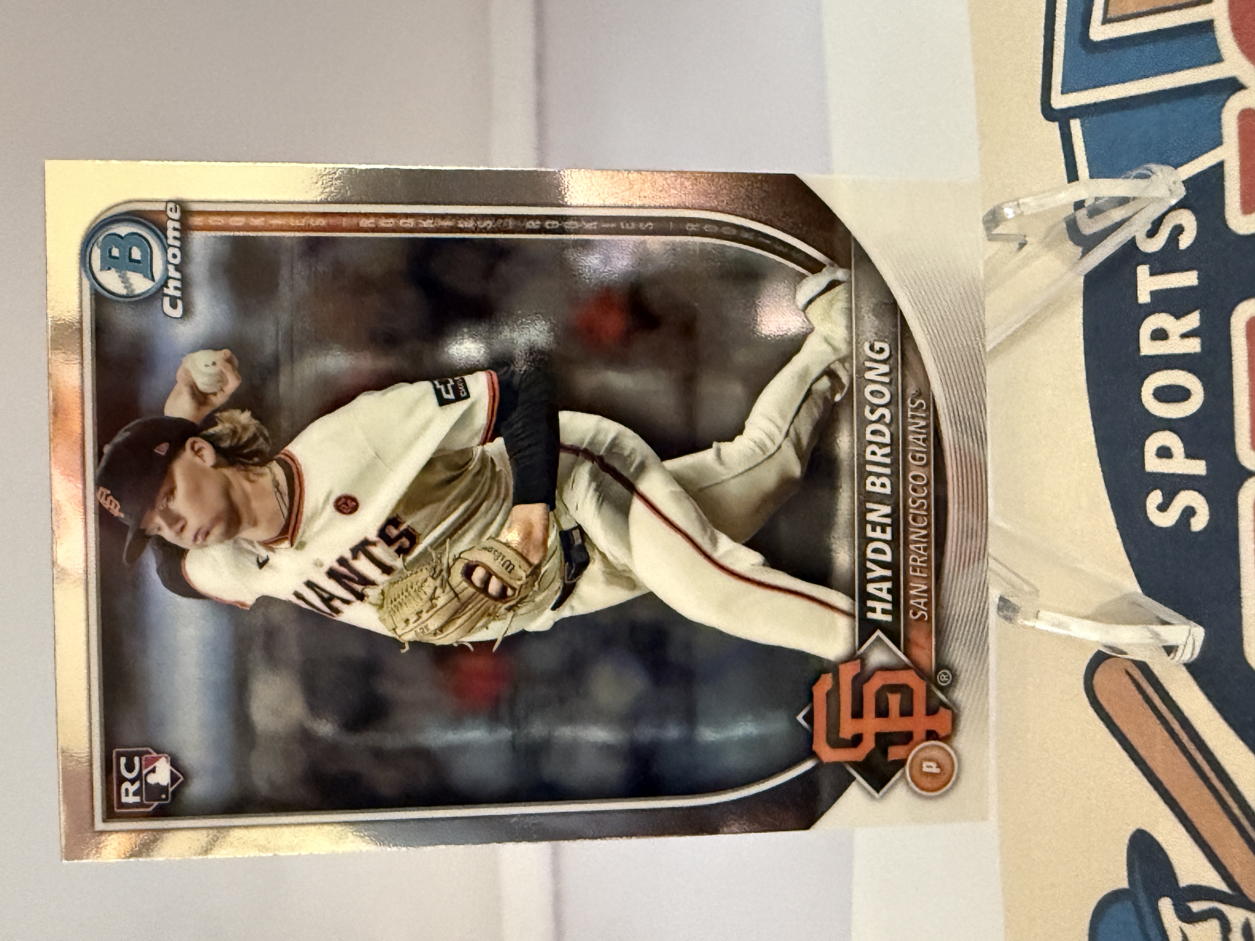 2025 Bowman Baseball Chrome Hayden Birdsong #63 Chrome, Rookie Card