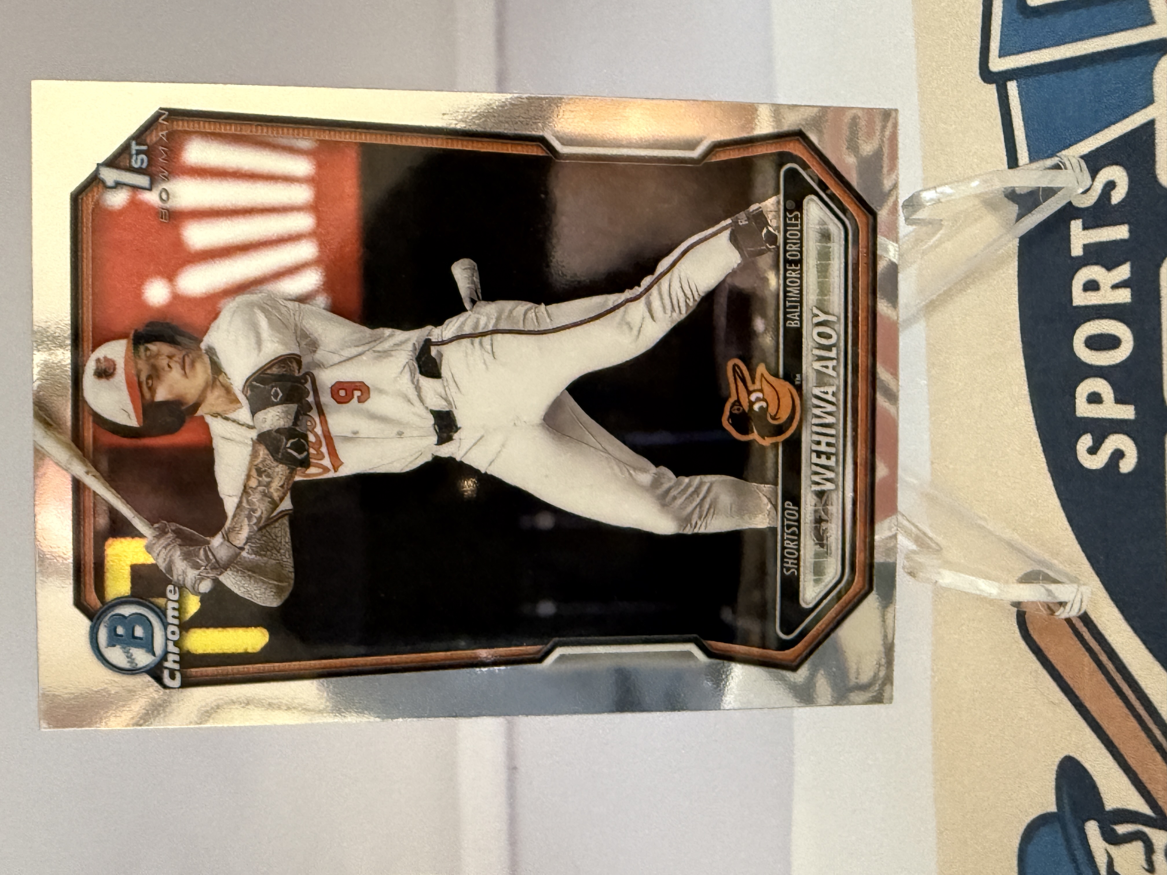2026 Bowman Baseball Chrome Wehiwa Aloy #BCP-135 1st Bowman, Prospect, Chrome