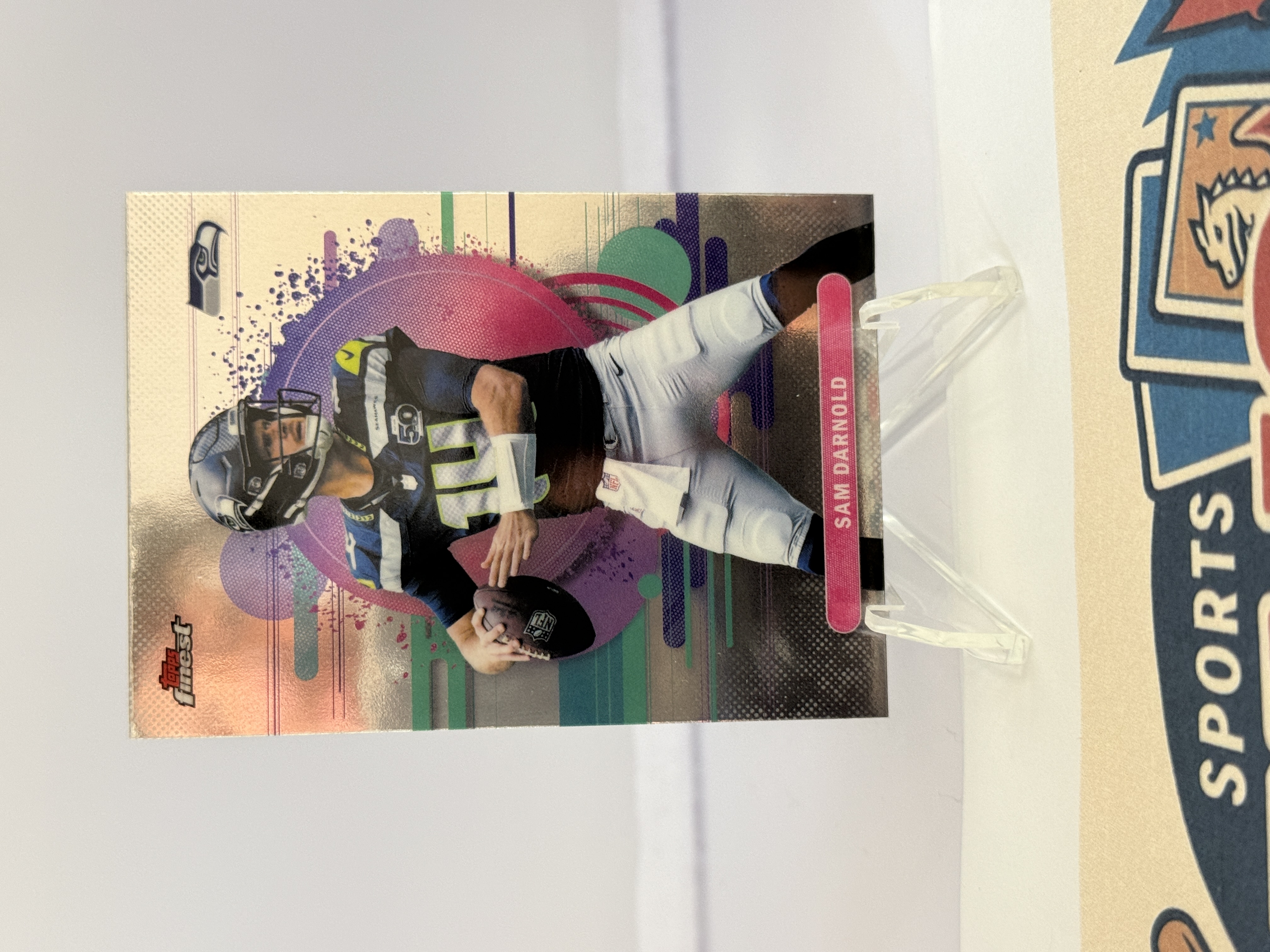 2025 Topps NFL Chrome Sam Darnold #147 Uncommon