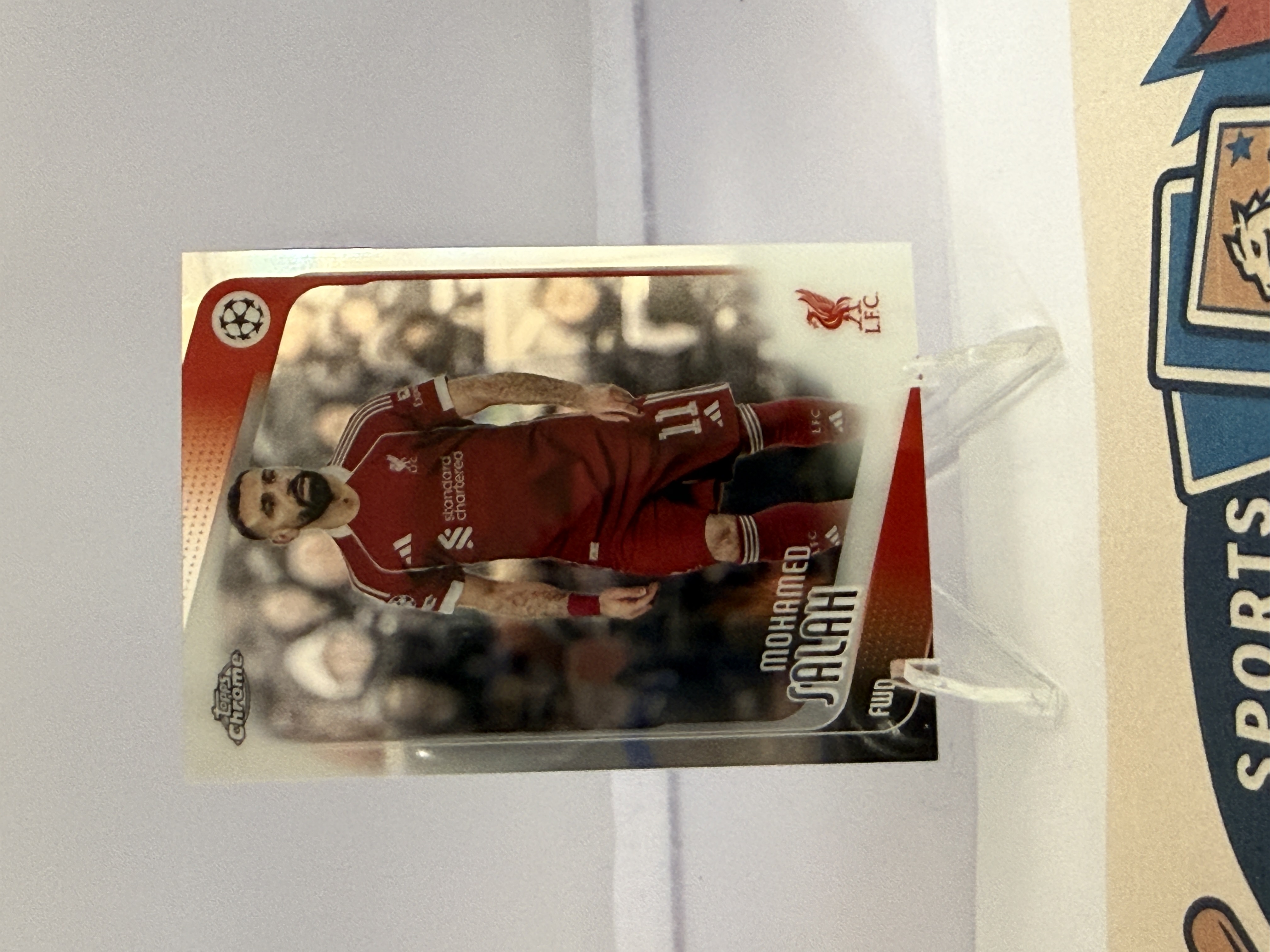2025-26 Topps UEFA Club Competitions Mohamed Salah #136 Chrome