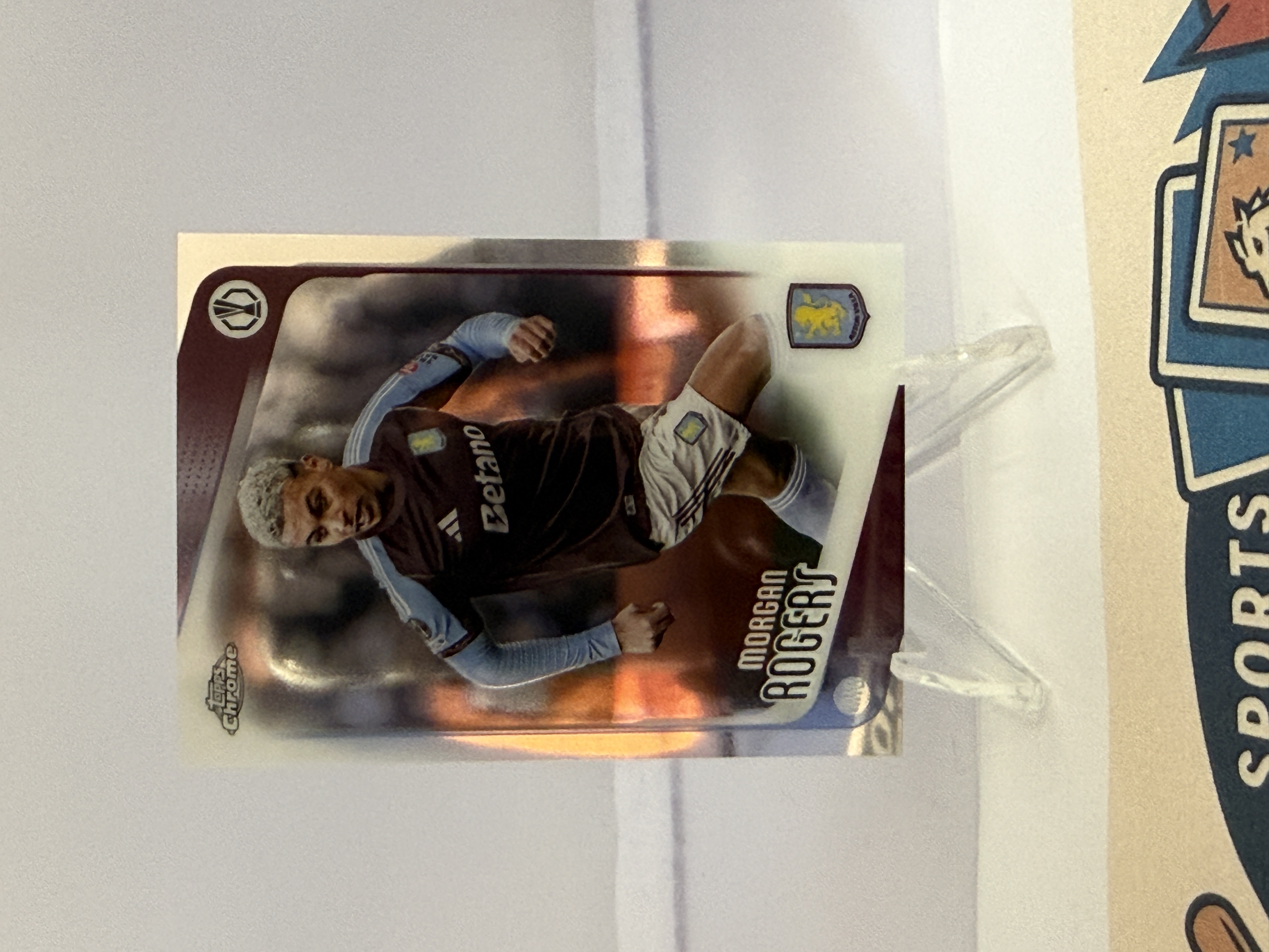 2025-26 Topps UEFA Club Competitions Morgan Rogers #197 Chrome