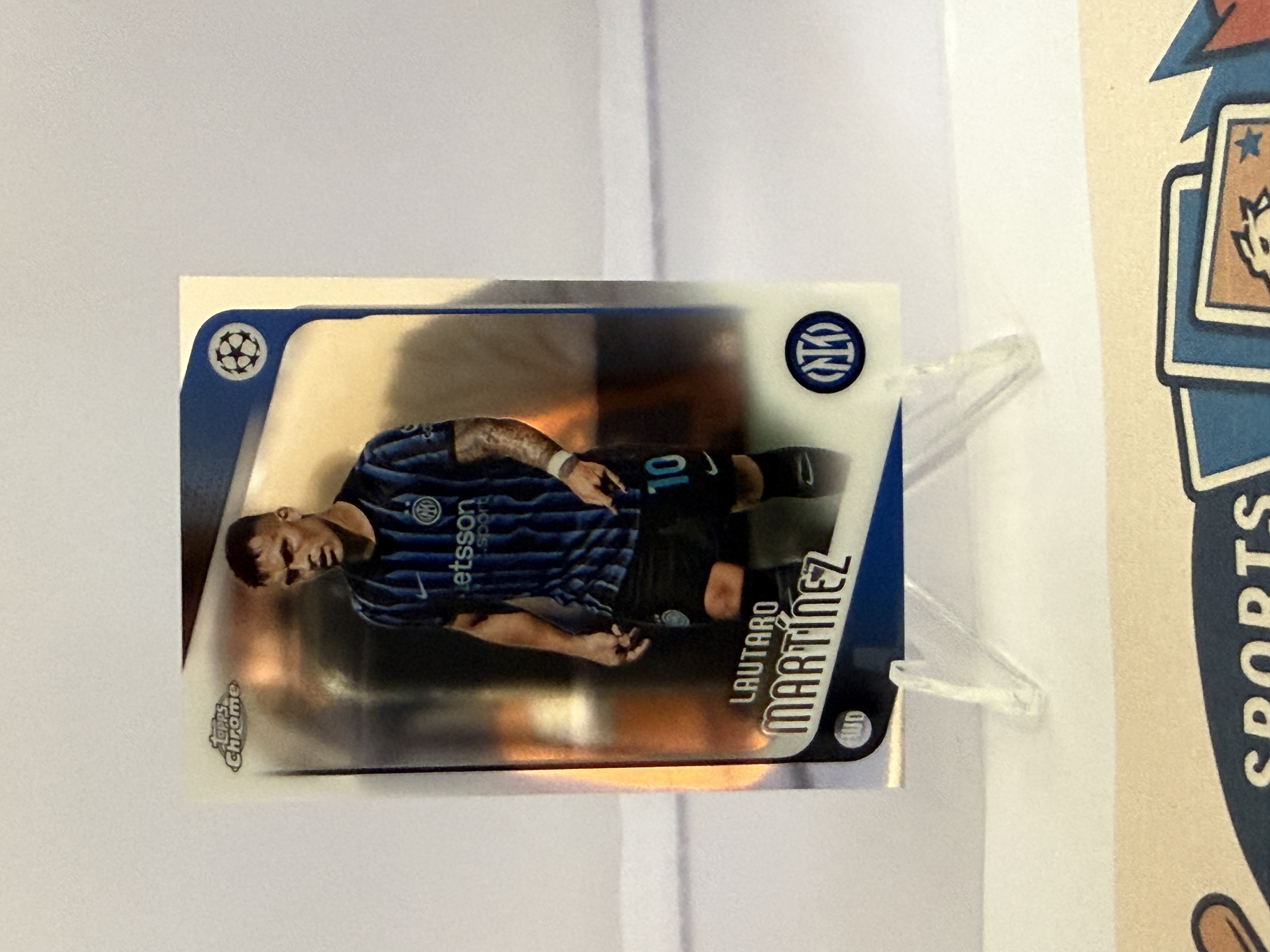 2025-26 Topps UEFA Club Competitions Lautaro Martinez #156 Chrome