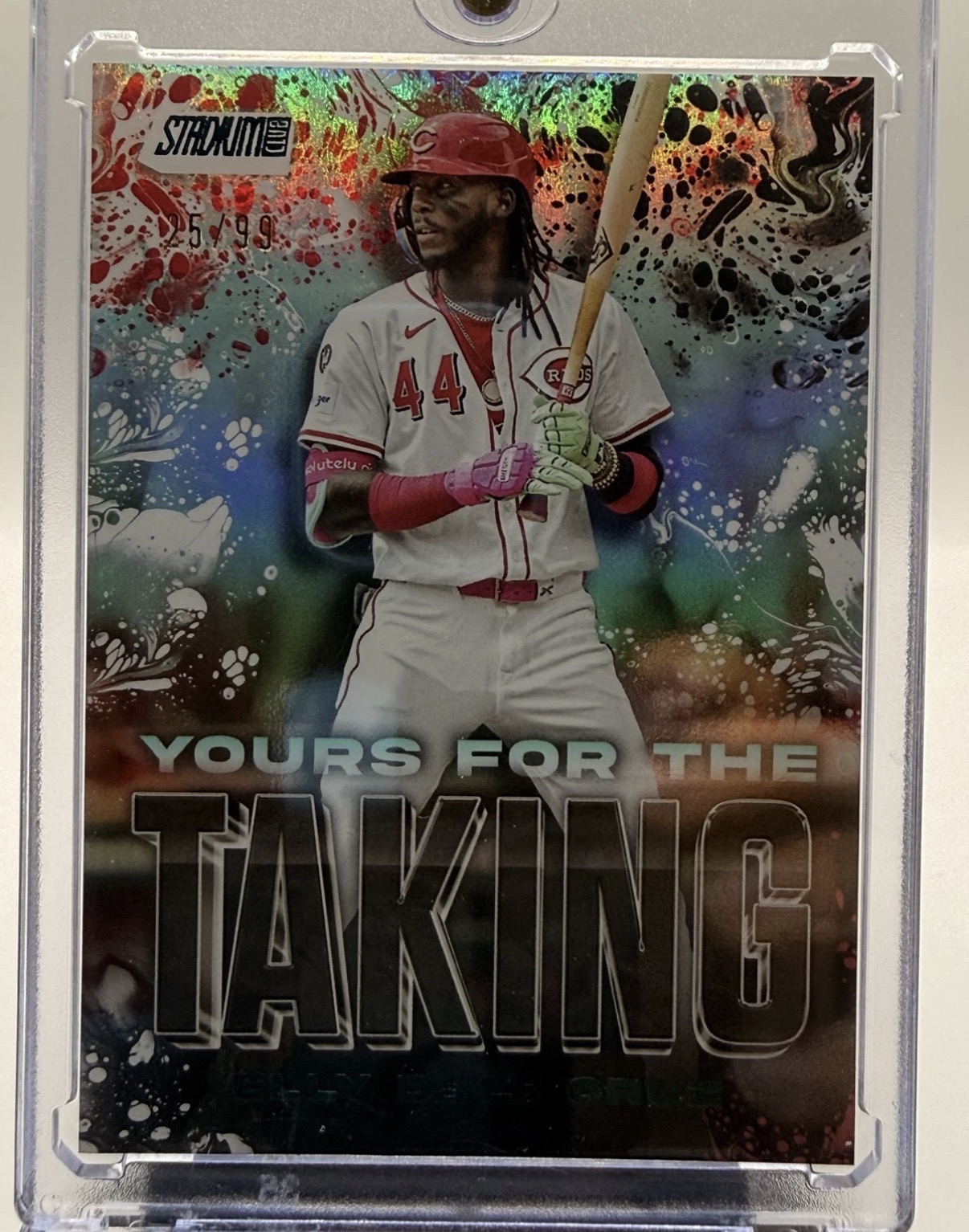 2025 Topps Stadium Club Elly De La Cruz #YK-20 Turquoise Foil