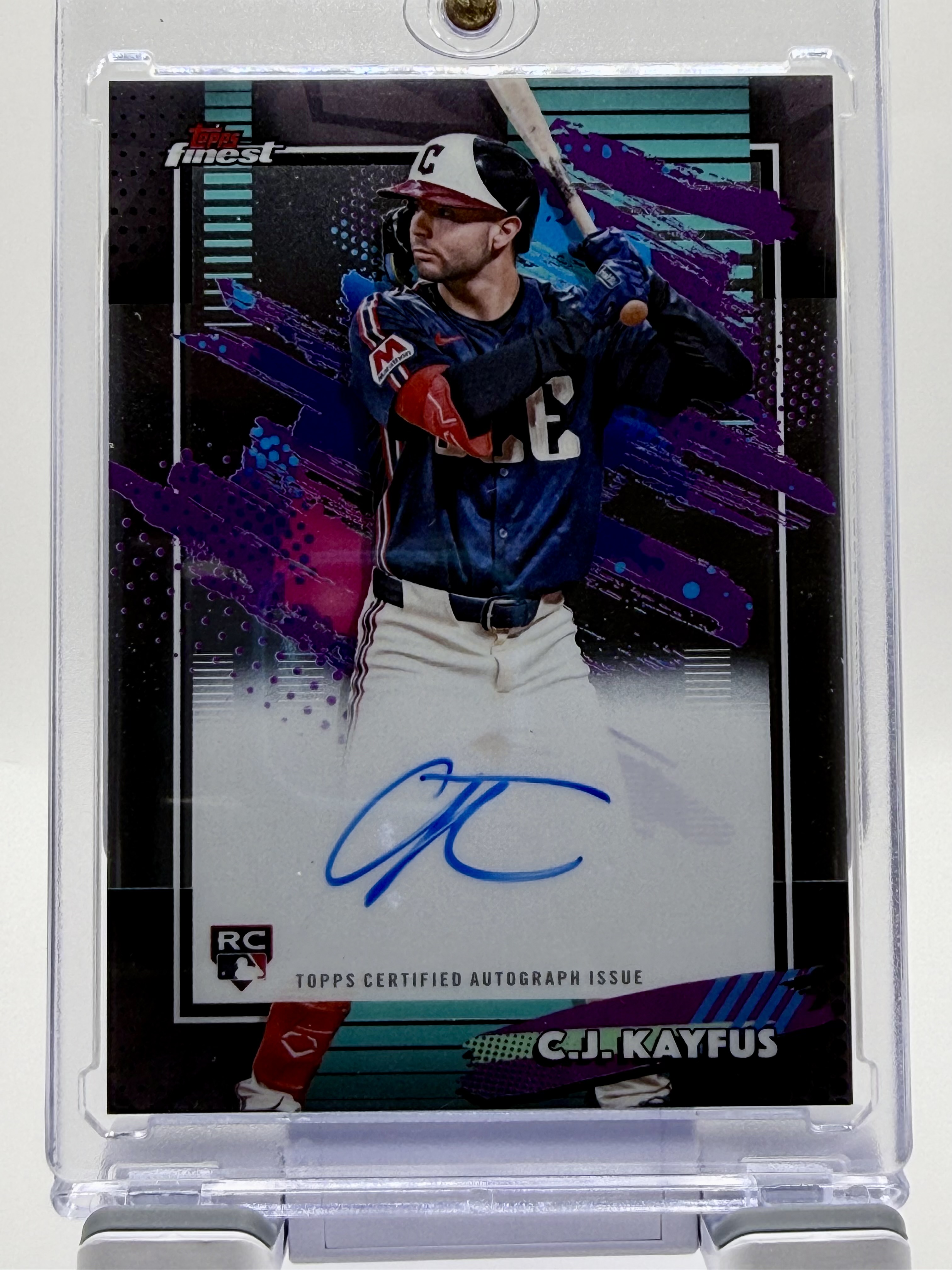 2026 Topps Finest - Finest Autographs C.J. Kayfus #FA-CK