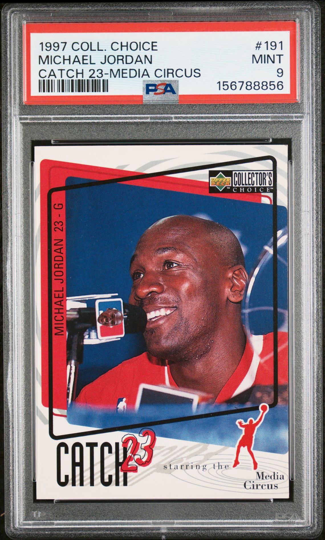 1997-98 Upper Deck Collector's Choice - Catch 23 Michael Jordan #191