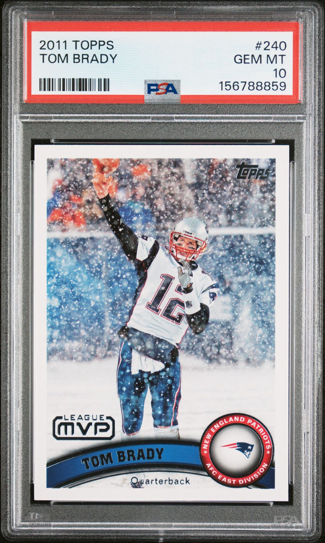 2011 Topps Tom Brady #240