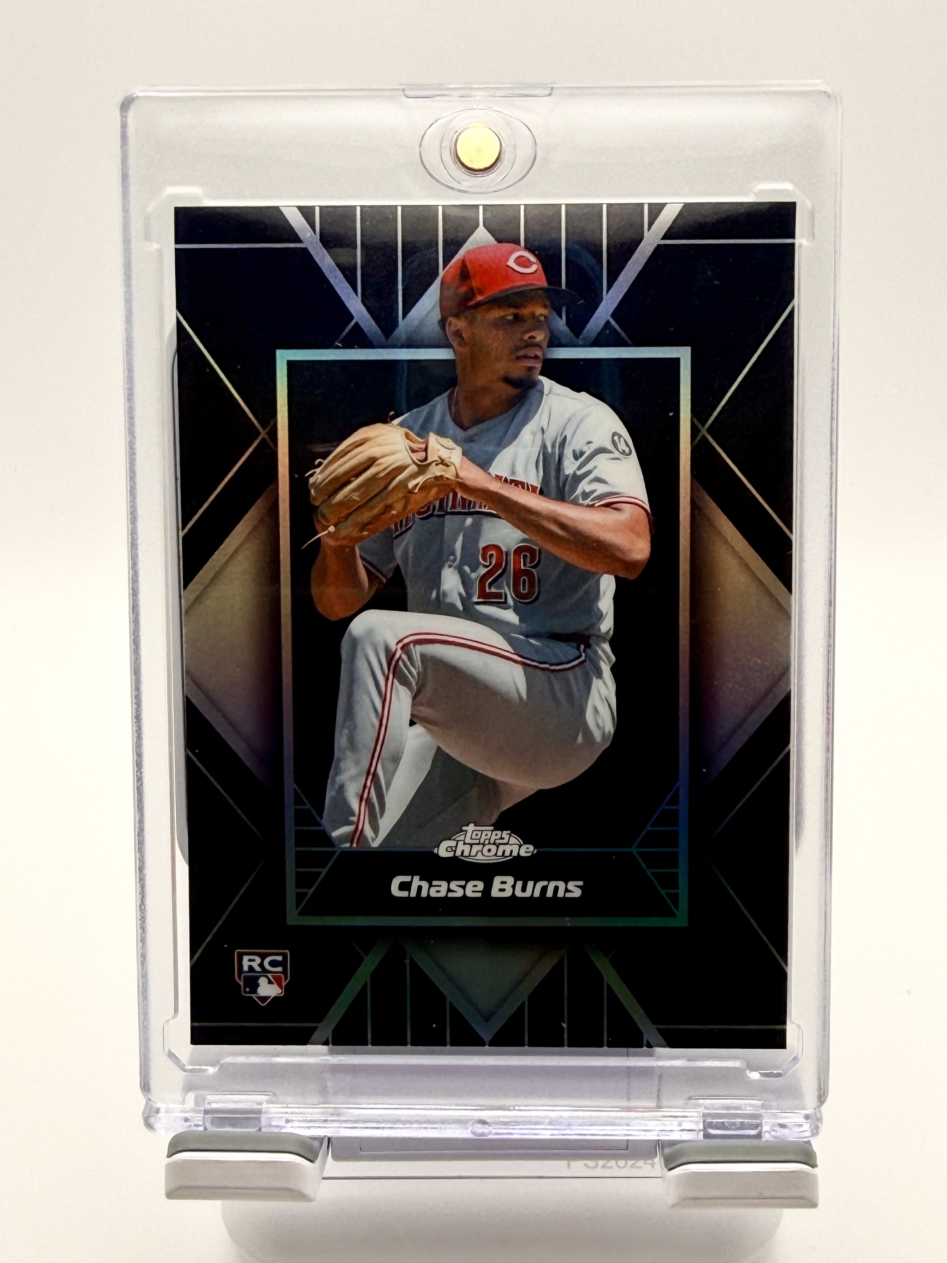 2026 Topps Chrome - Shadow Etch Chase Burns #SE-19